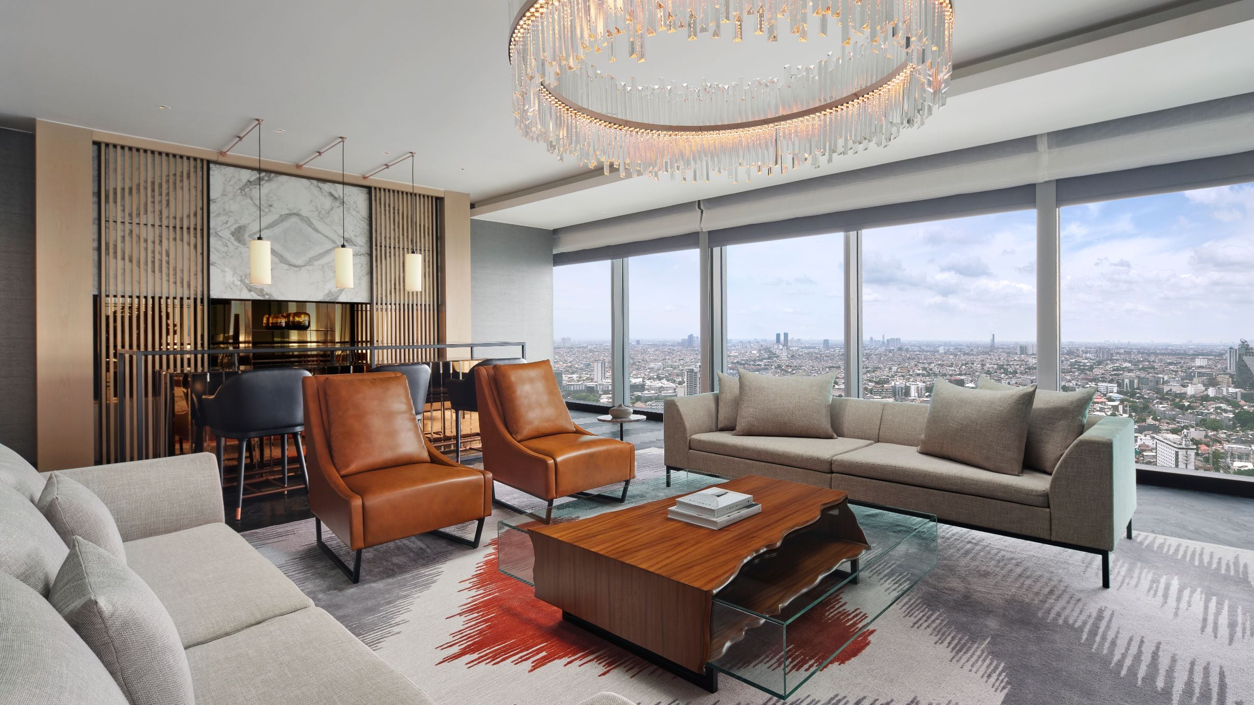 Park Hyatt Jakarta Presidential Suite Living Room Seating