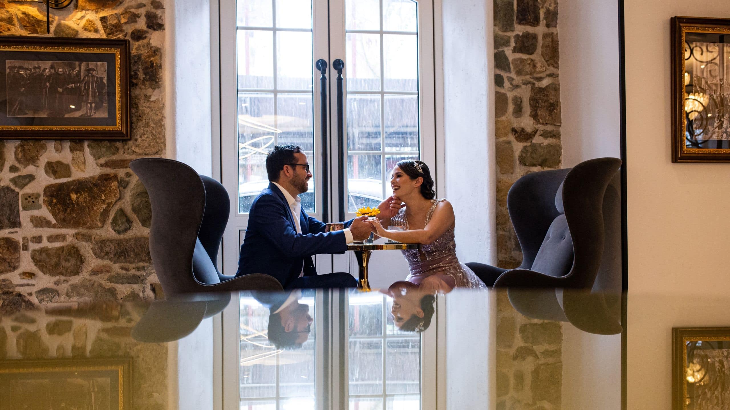 Hotel La Compañia Wedding Couple