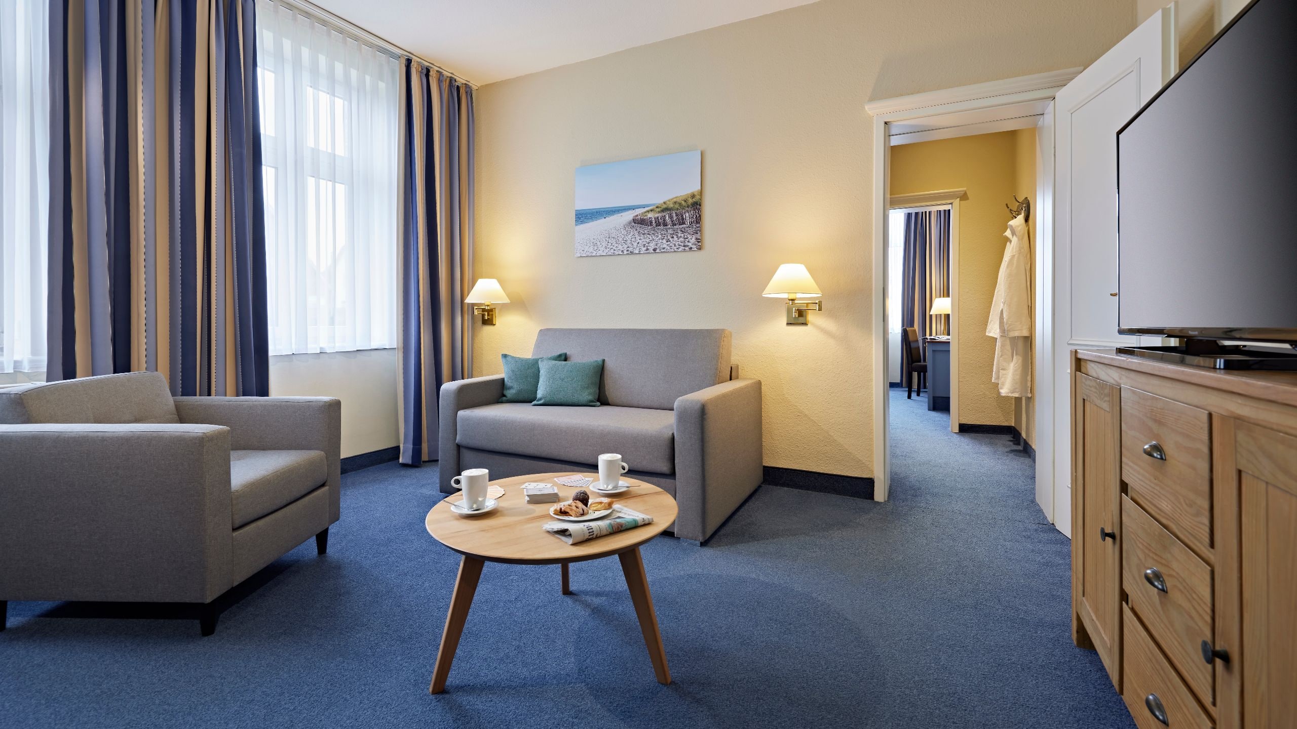Lindner Strand Hotel Windrose One Bedroom Suite Overview