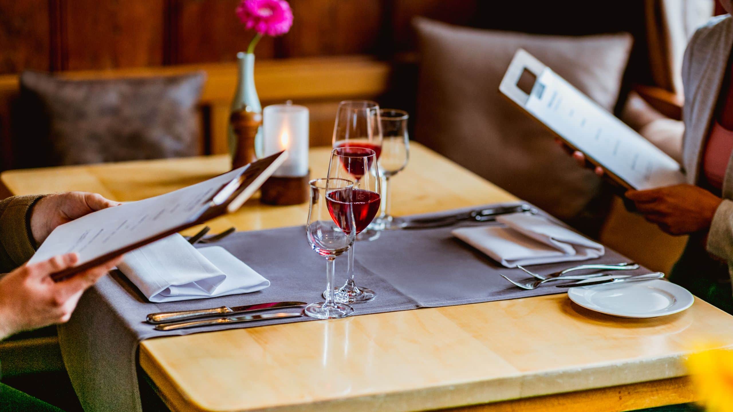 Lindner Strand Hotel Windrose Restaurant Table
