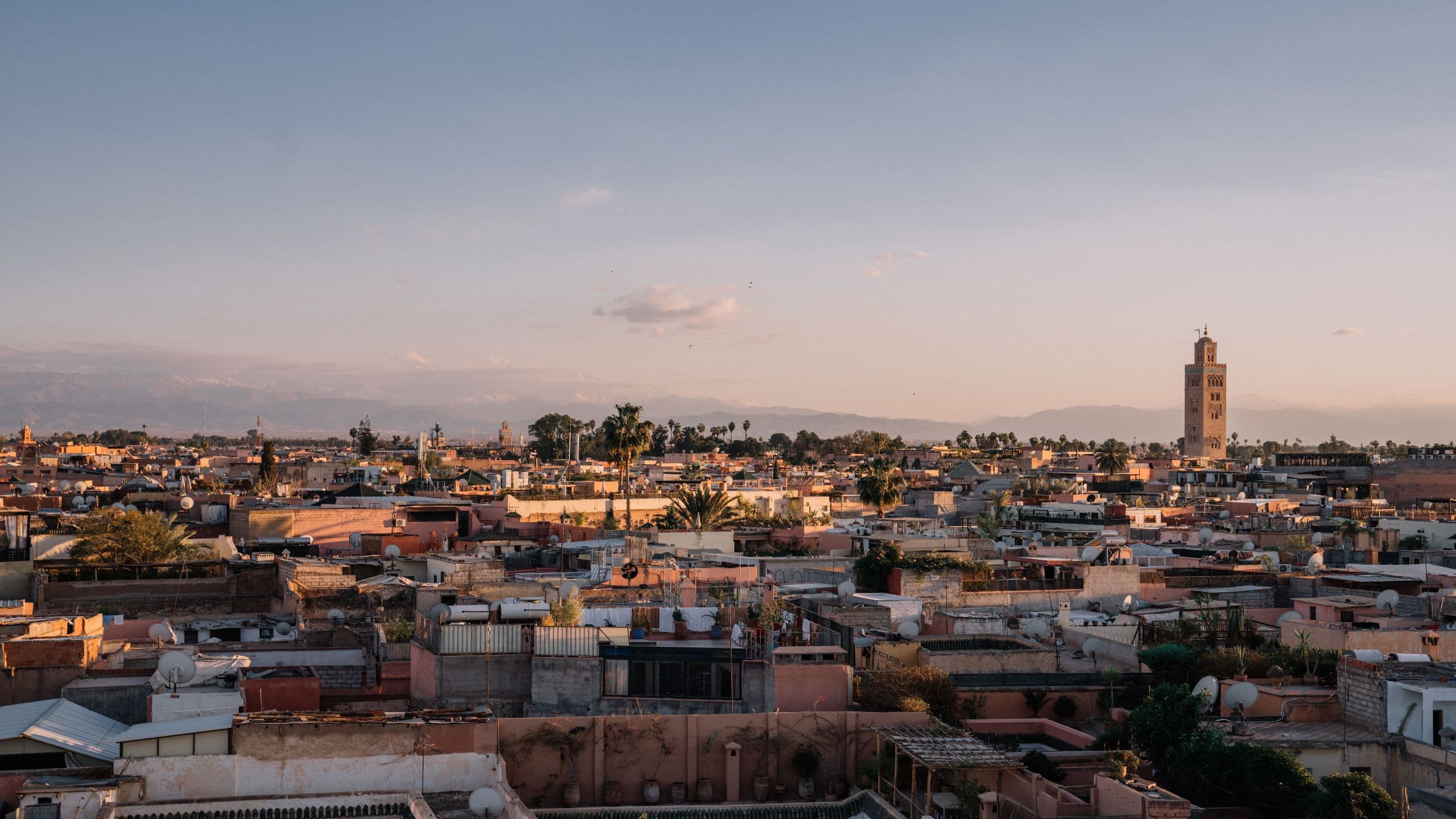 Park Hyatt Marrakech Old Medina Koutoubia Rooftop View