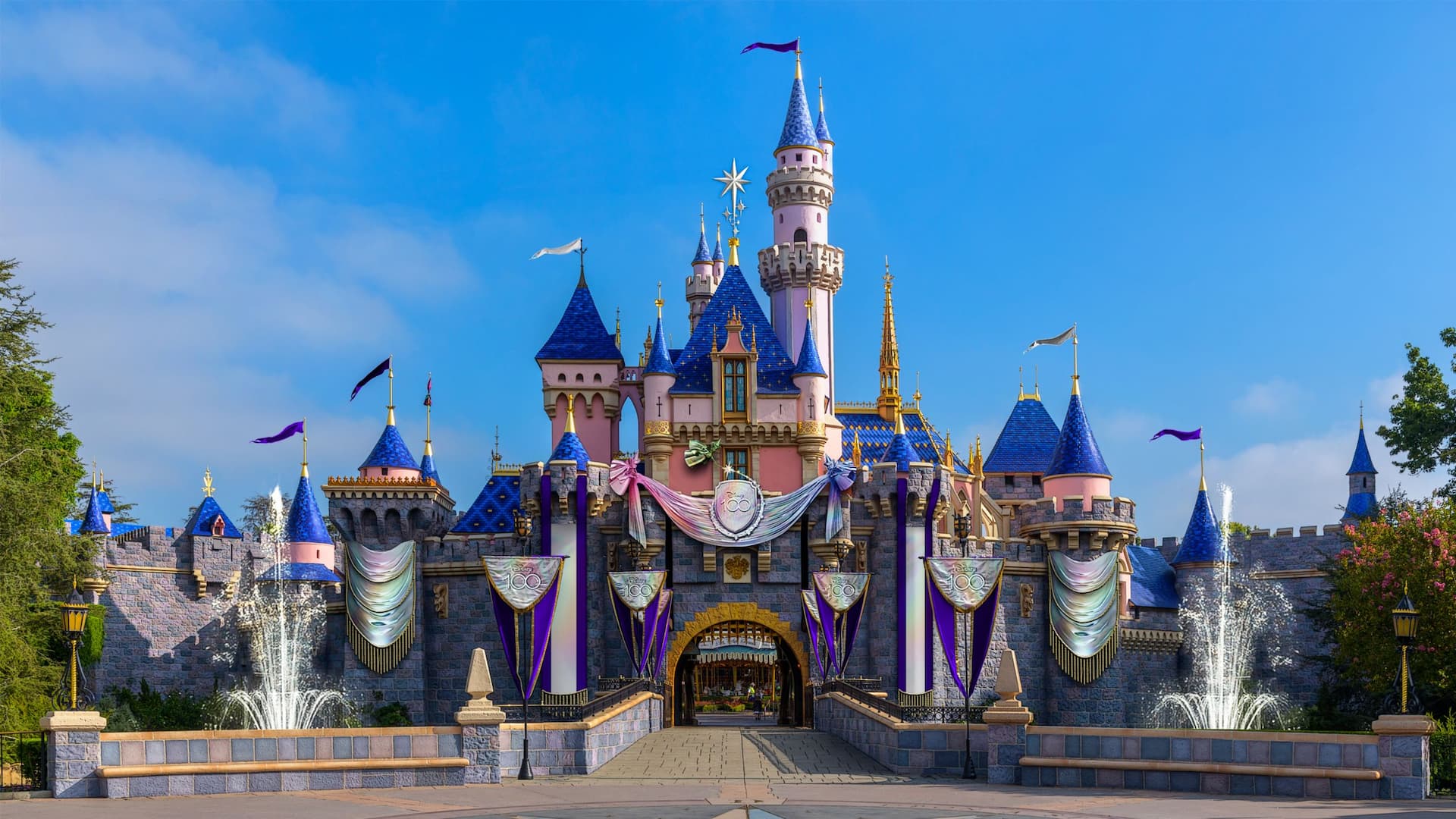 Hyatt Regency Orange County Disneyland Castle Daytime