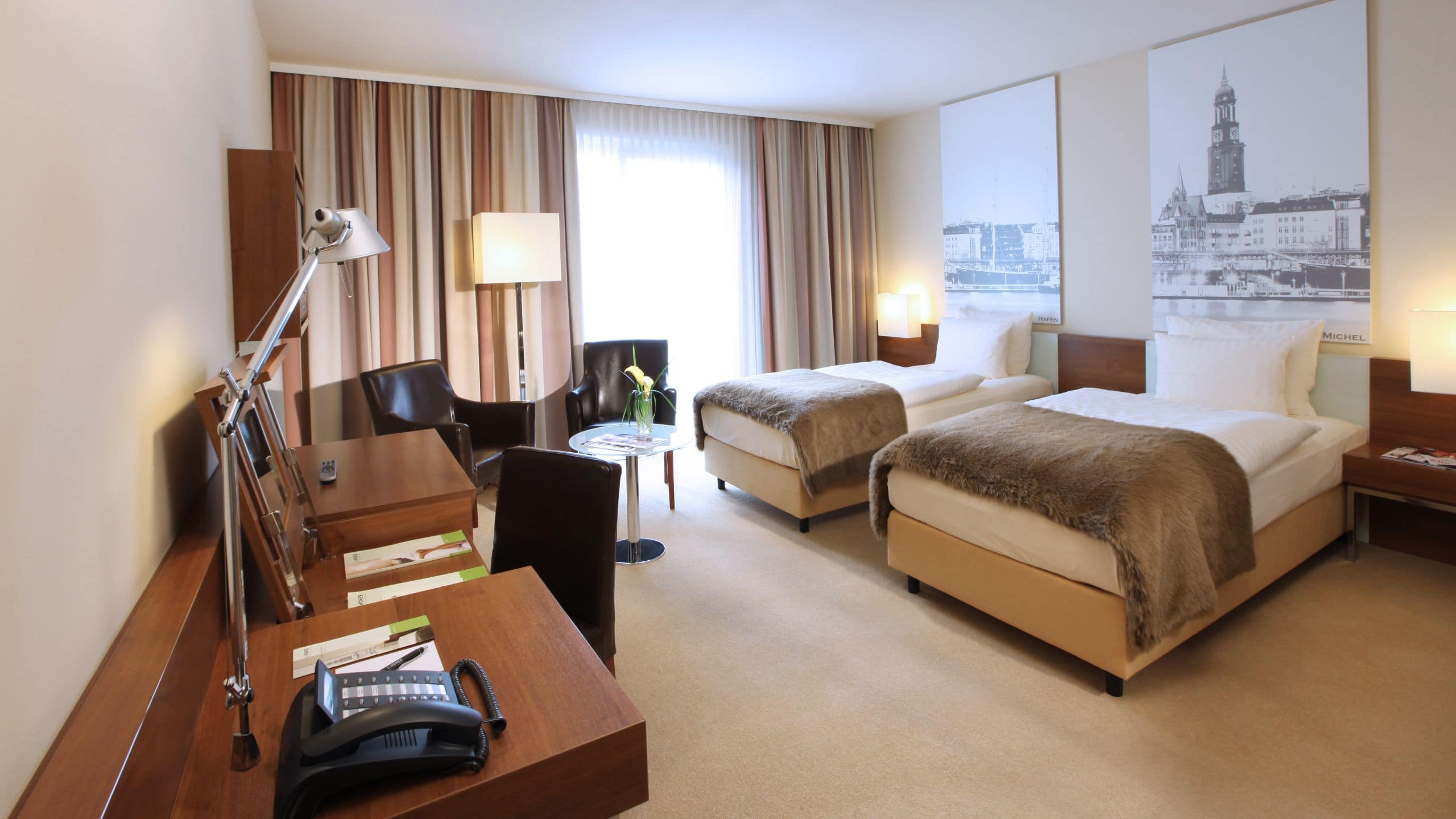 1/5 Lindner Hotel Am Michel Two Twin Beds Deluxe Overview