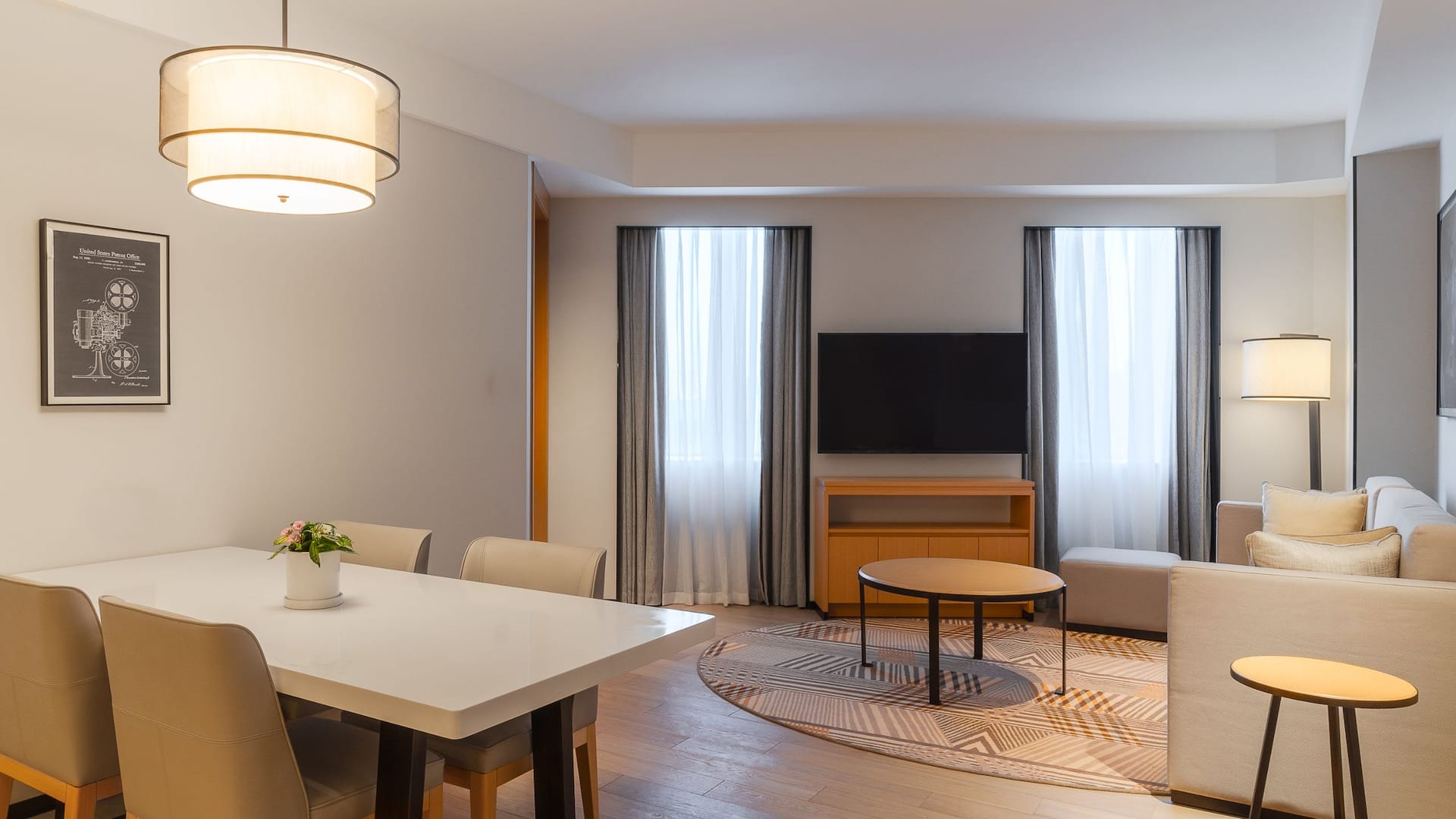 Hyatt Place Changchun Jingyue Suite Dining Table Living Room