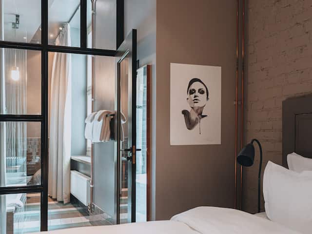 Queen Bed Deluxe Room at Story Hotel Signalfabriken, Stockholm