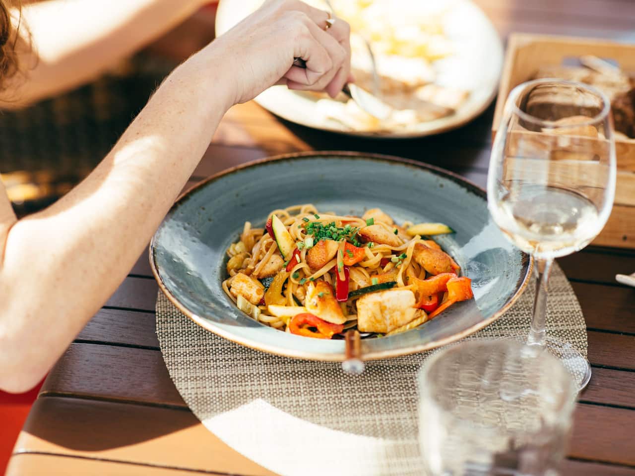 Chumbo Restaurant Pasta Dish