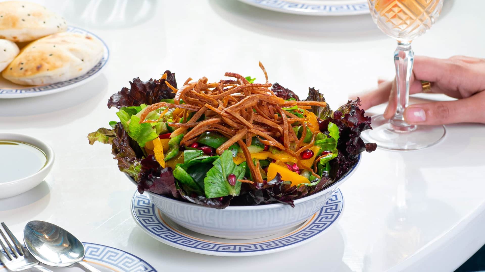 Hyatt Regency Delhi Syrah Salad Cocktail