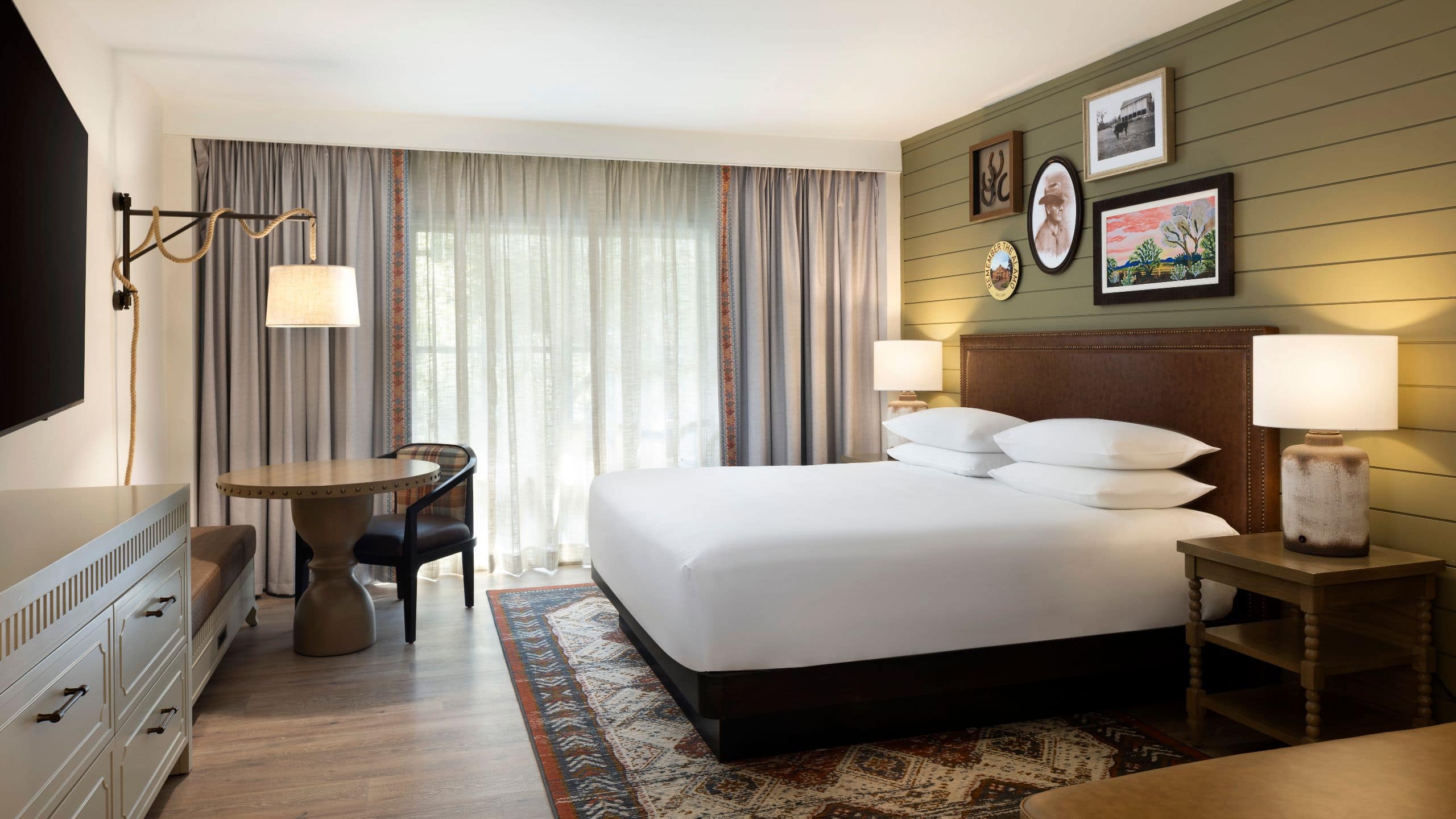 Hyatt Regency Hill Country Resort and Spa Standard King Guestroom Bed