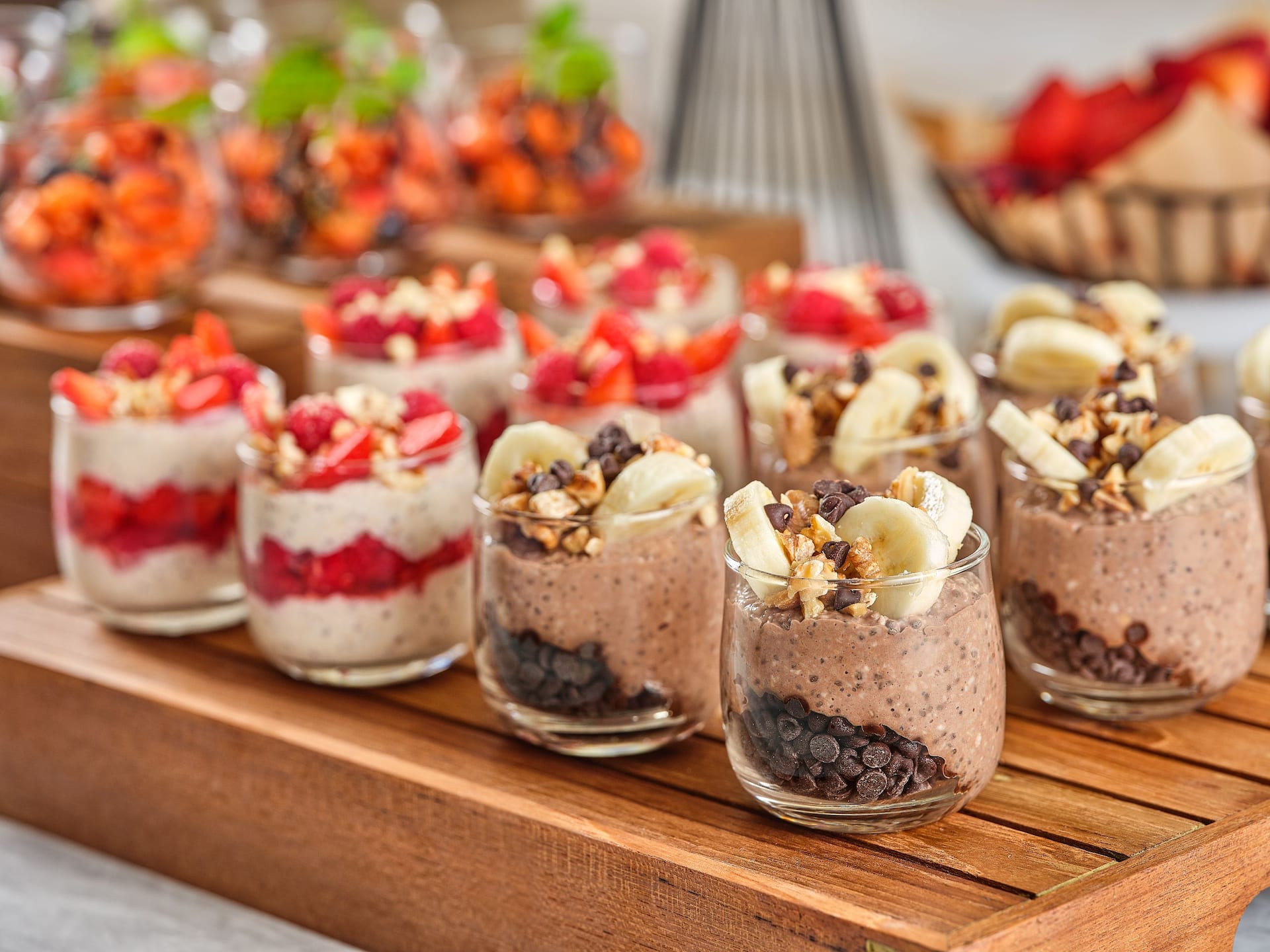 Global Chocolate Banana Parfait Detail