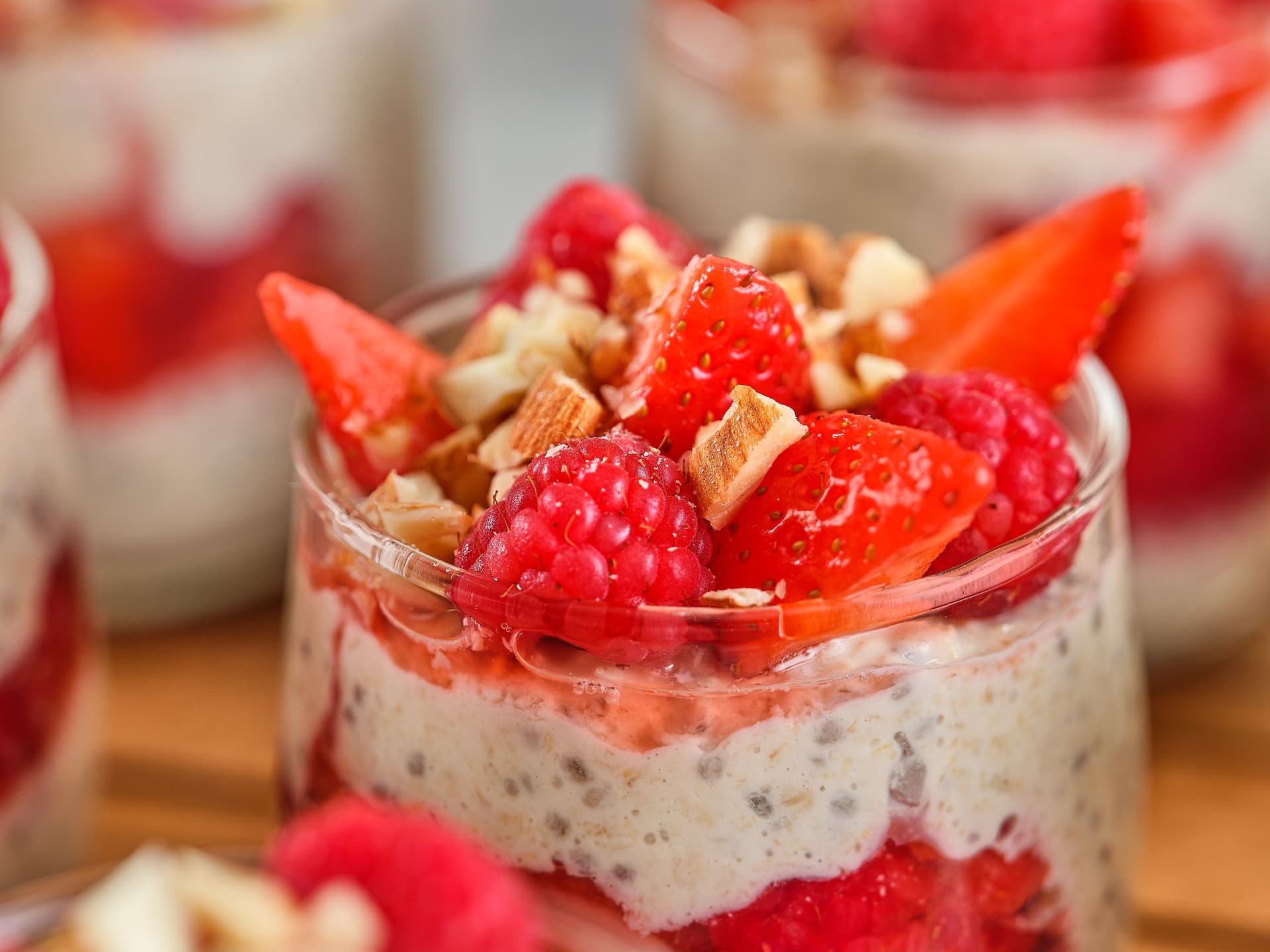 Global Strawberry Almond Parfait Detail