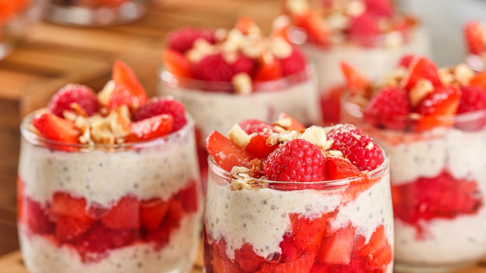 Global Strawberry Almond Parfait