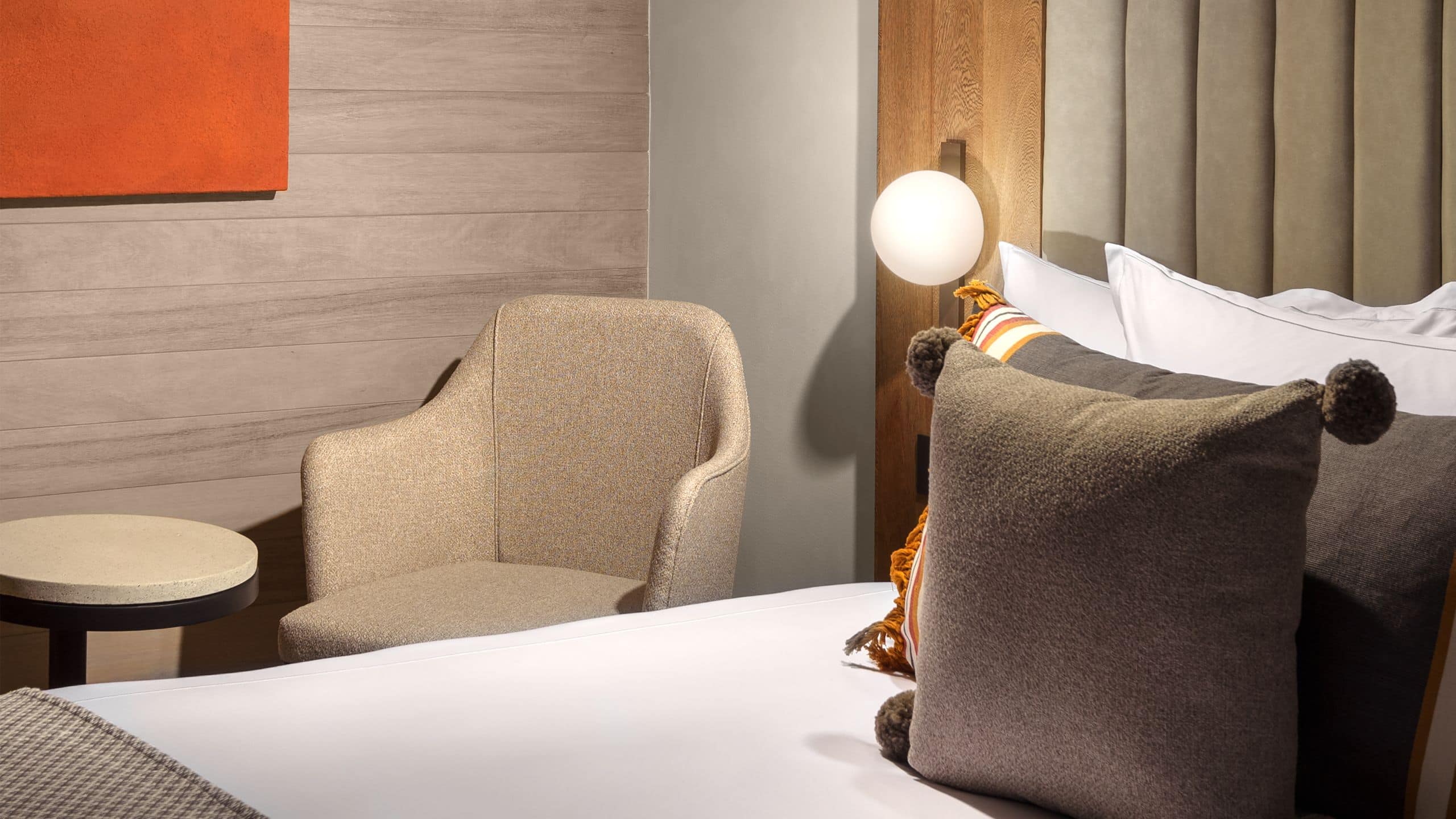 Numu Boutique Hotel San Miguel de Allende Deluxe Double Queen Bed Detail
