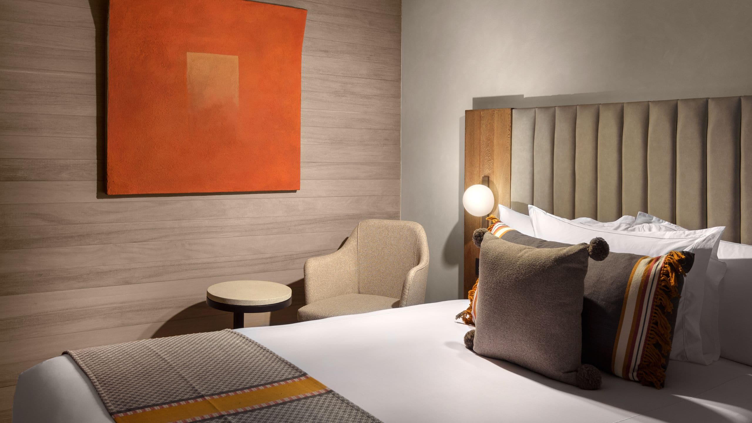 Numu Boutique Hotel San Miguel de Allende Deluxe Double Queen Bed Arm Chair