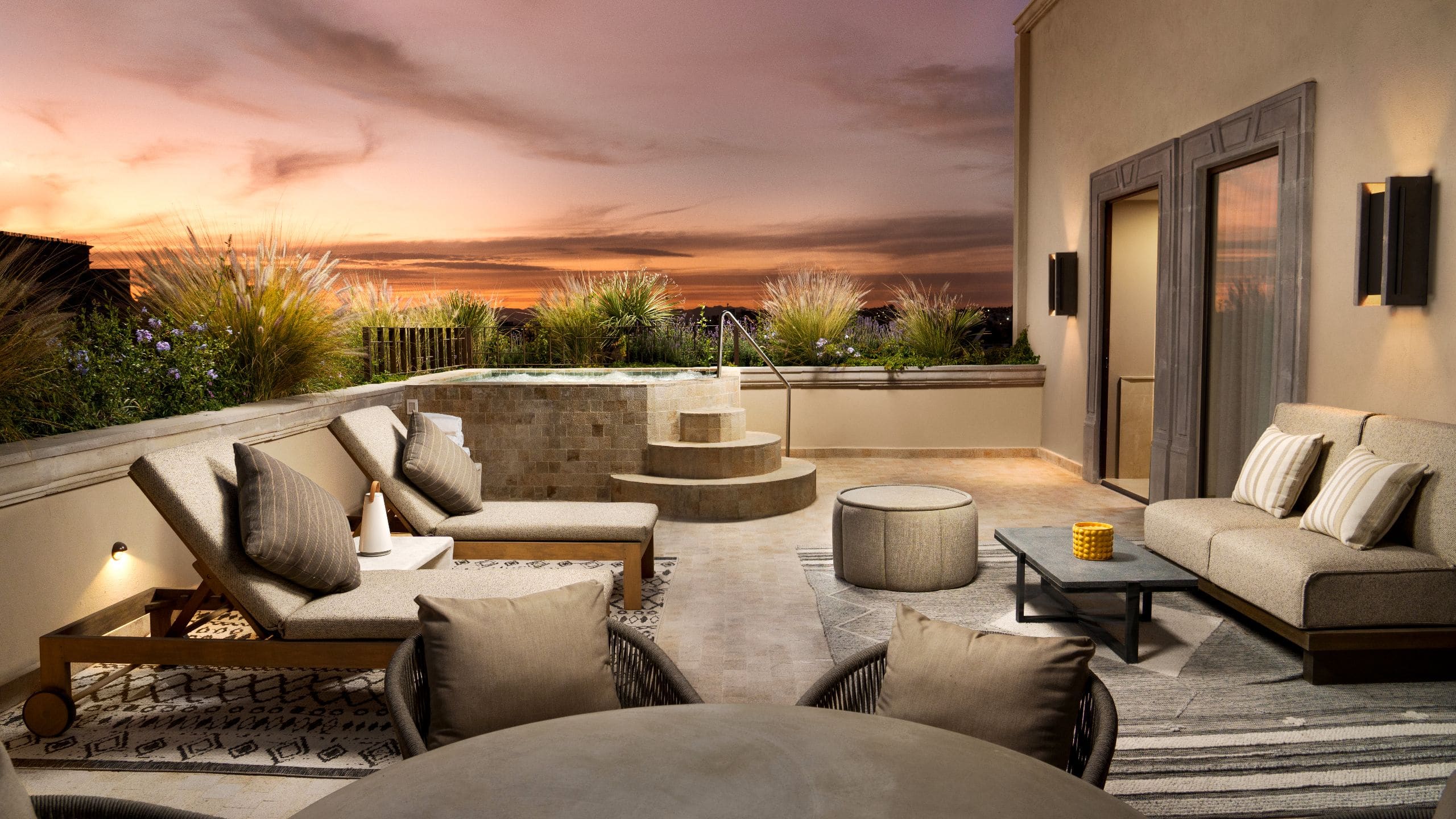 Numu Boutique Hotel San Miguel de Allende Presidential Suite Terrace Seating