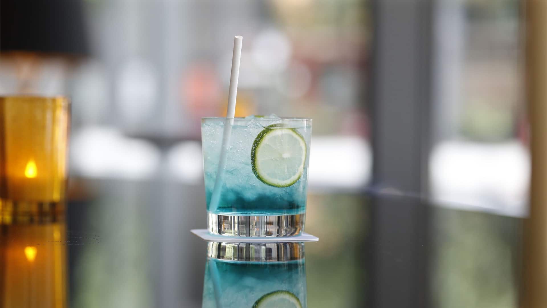 Hyatt Regency Yokohama The Union Bar Lounge Cocktail Yokohama Blue