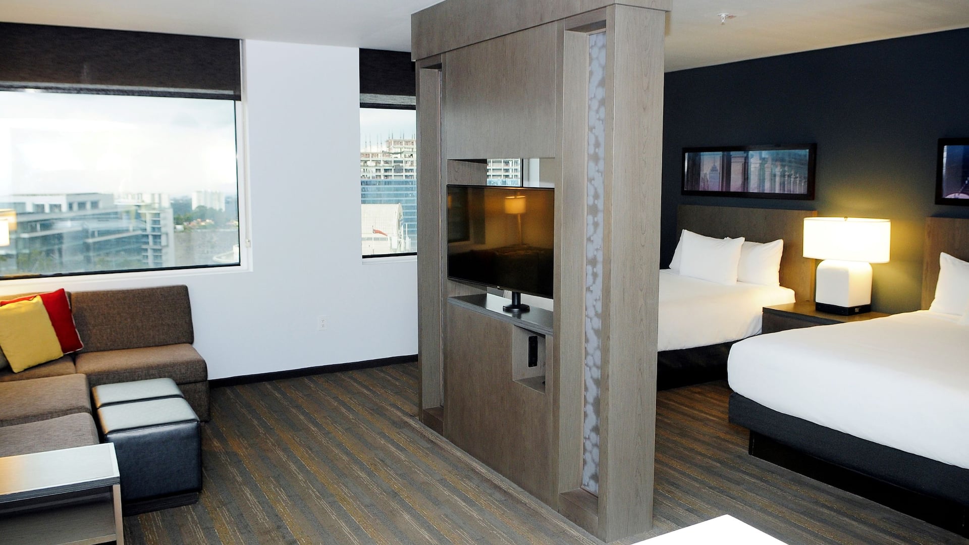 Hyatt House Mexico City/Santa Fe Studio Kitchen Two Queens