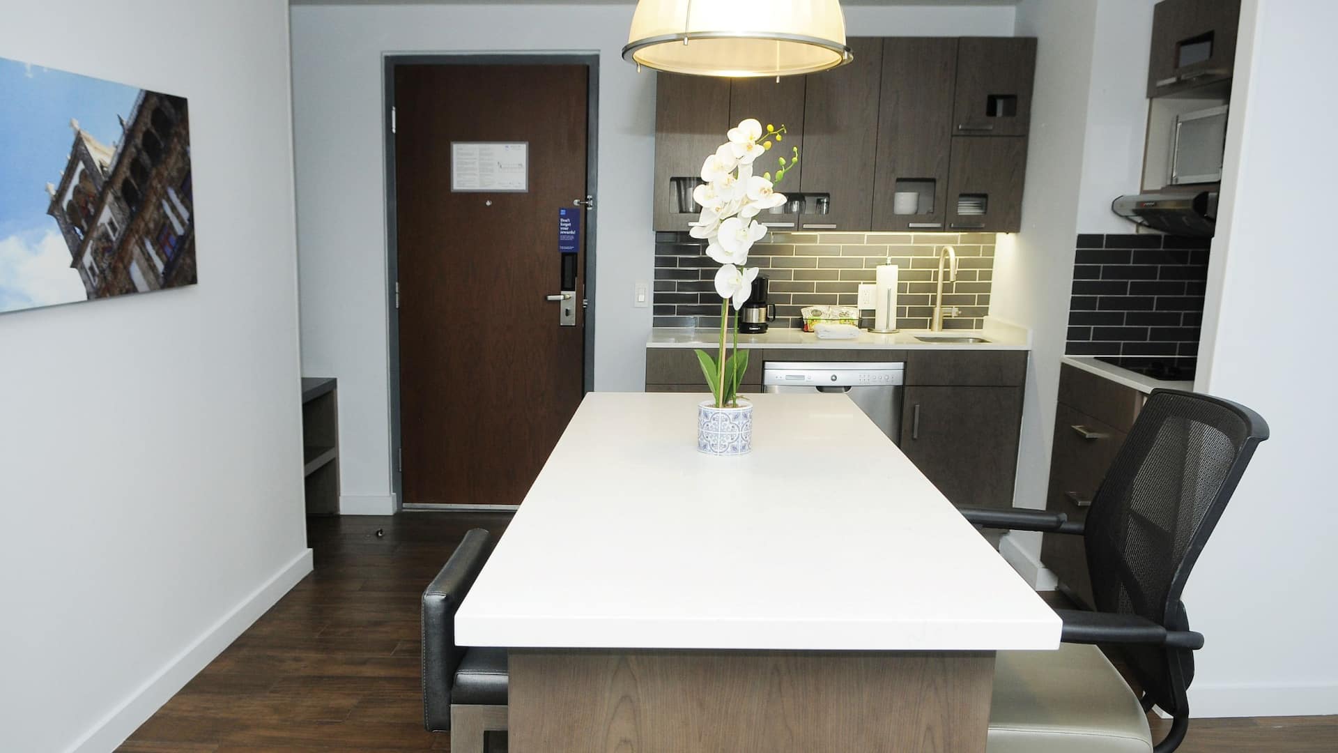 Hyatt House Mexico City/Santa Fe Two Queen Studio Kitchen