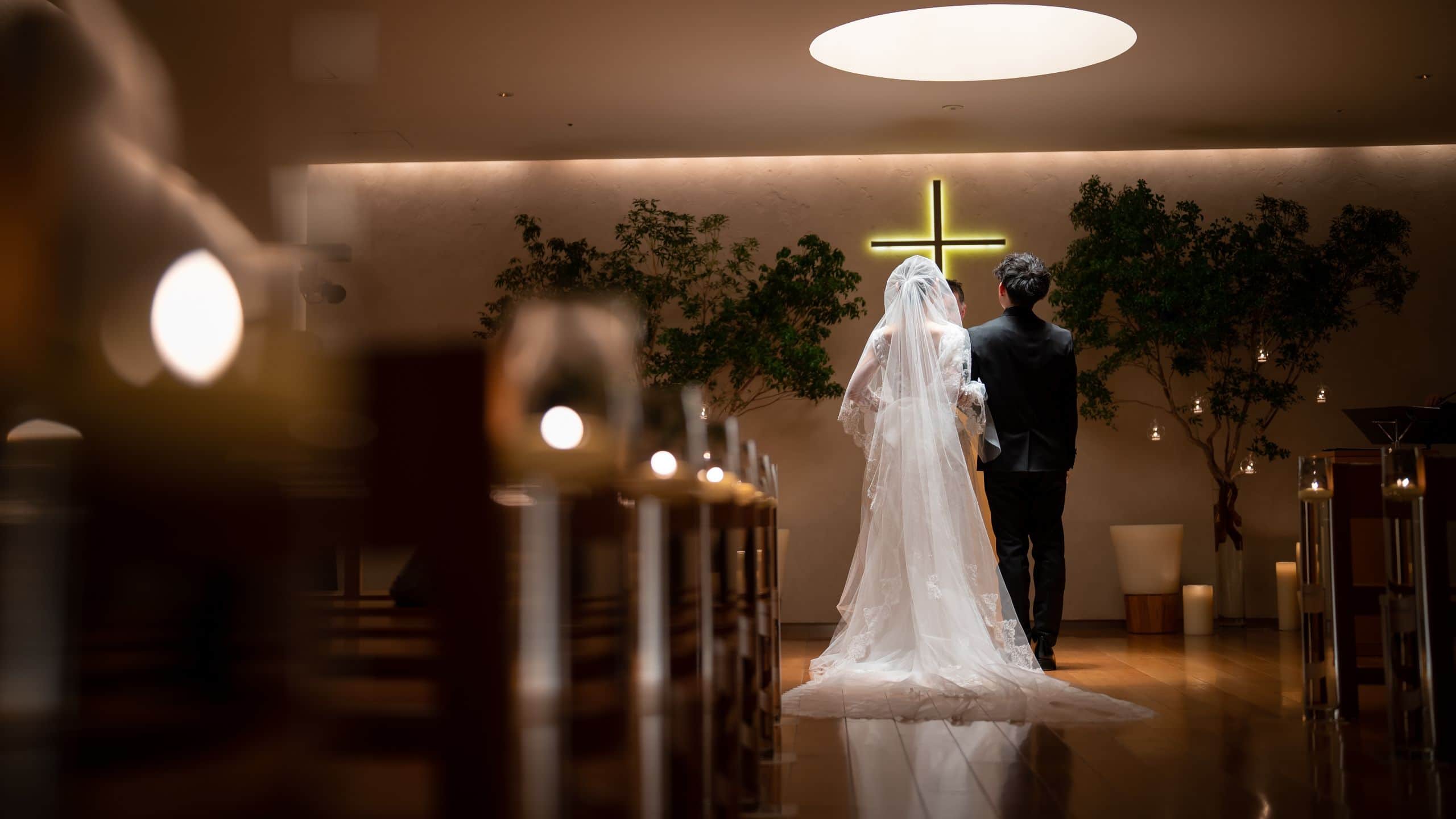Hyatt Regency Kyoto Wedding Chapel Scene