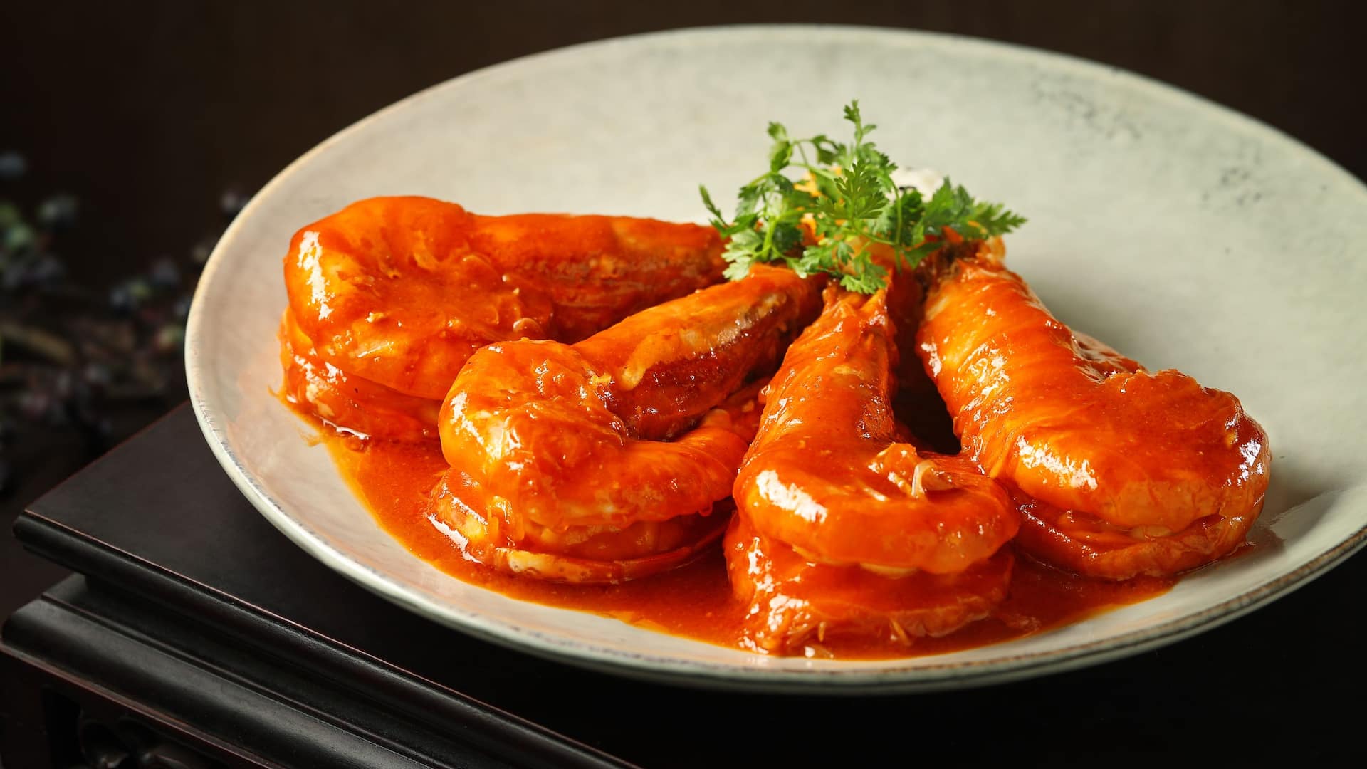 Grand Hyatt Beijing Made In China Restaurant Prawns