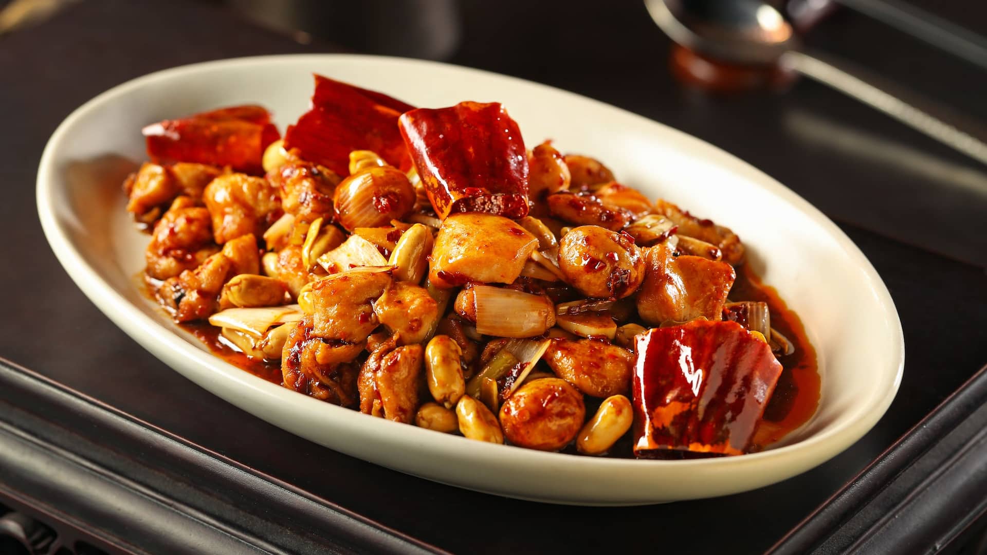 Grand Hyatt Beijing Made In China Restaurant Sichuan Style Chicken