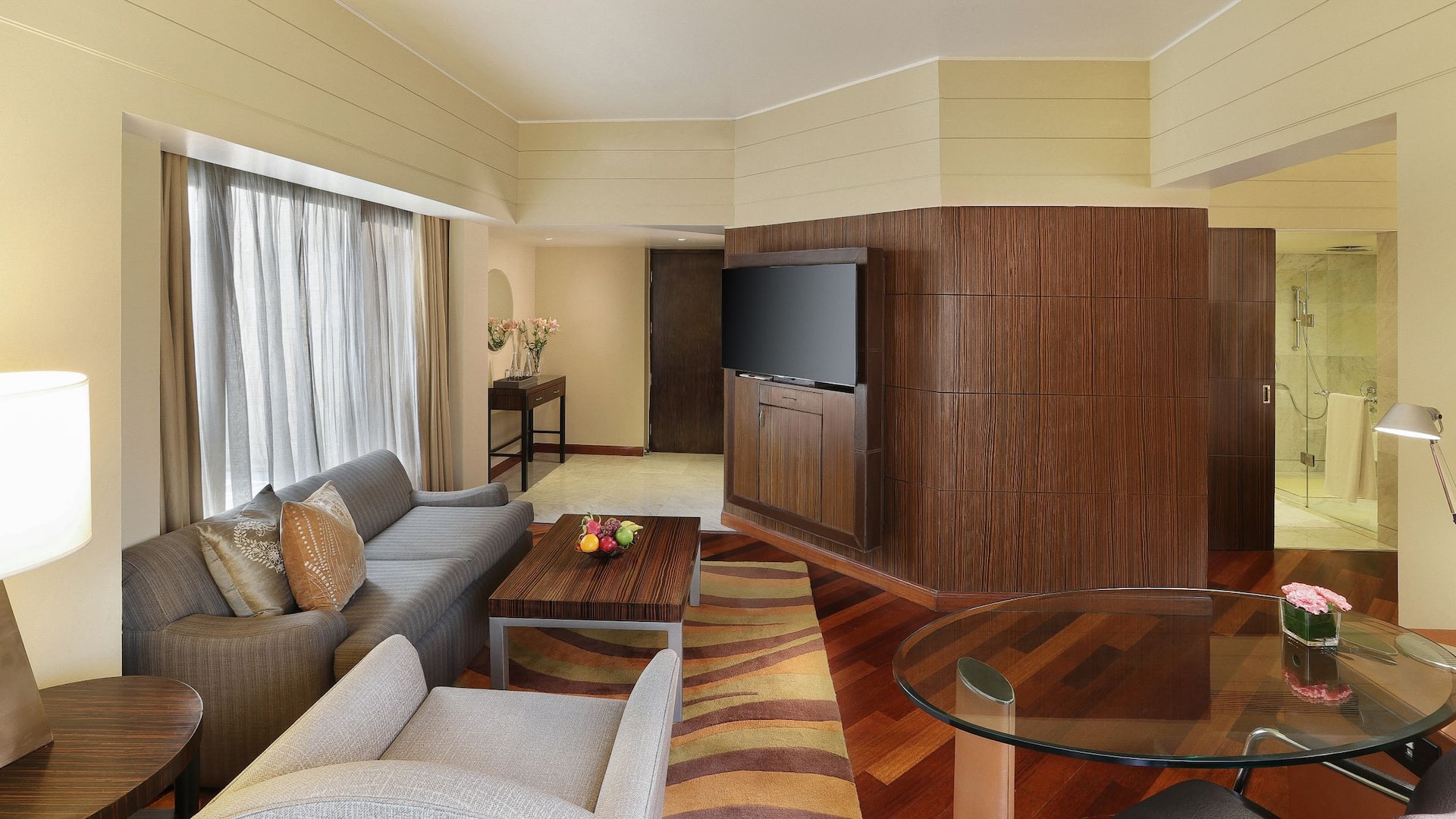 Hyatt Regency Delhi Terrace Suite Living Room Seating