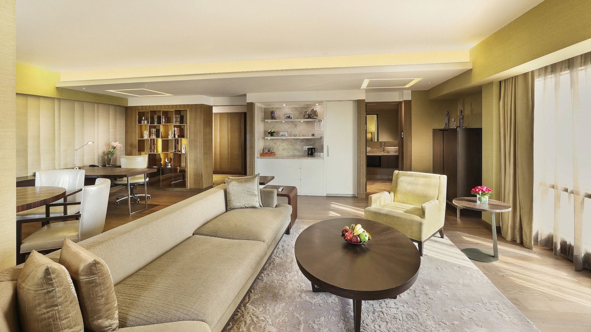 Hyatt Regency Delhi Diplomat Suite Living Room Seating