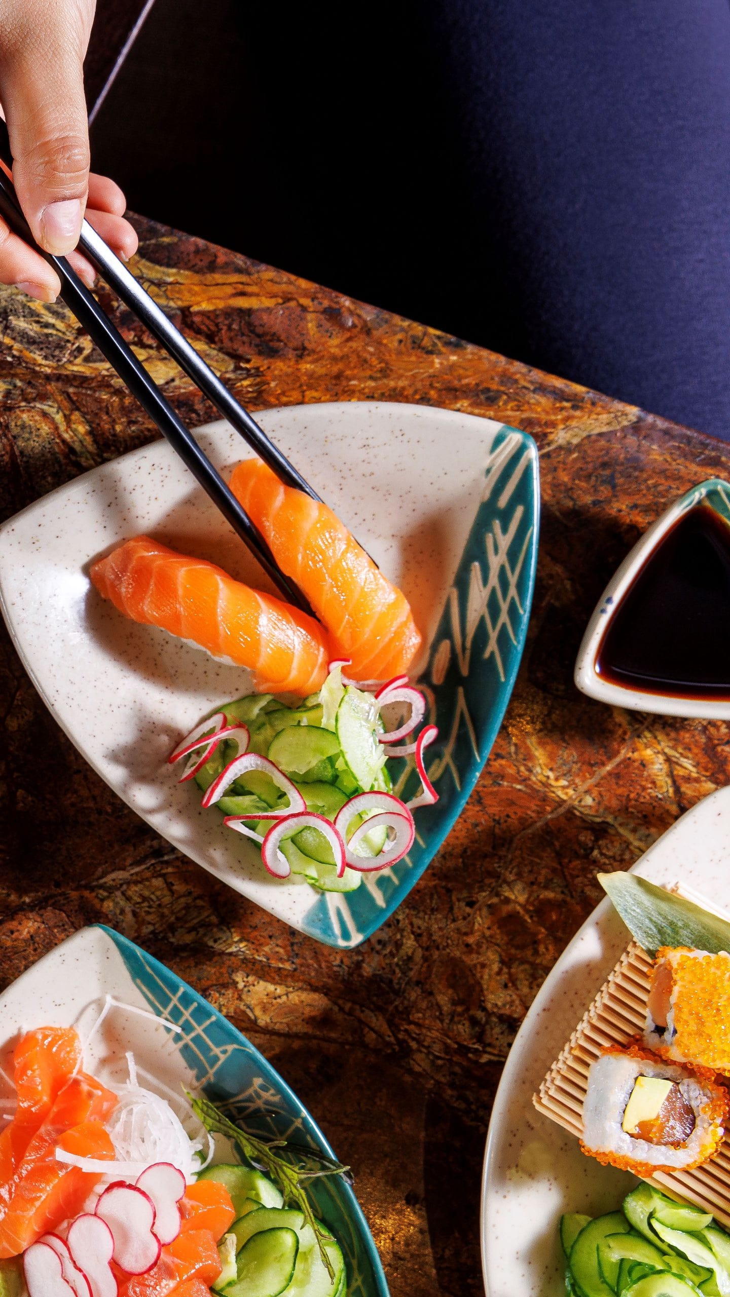 Hyatt Regency Delhi TKS Oriental Grill Sushi