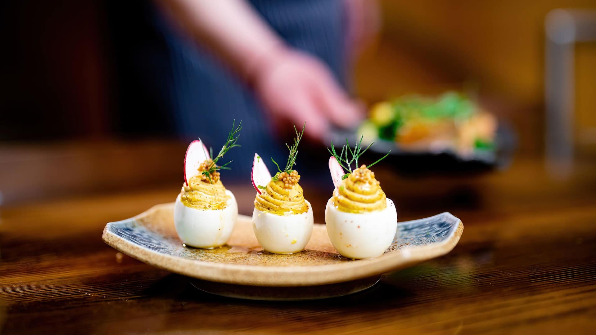 Grand Hyatt Washington Cure Bar Bistro Deviled Eggs