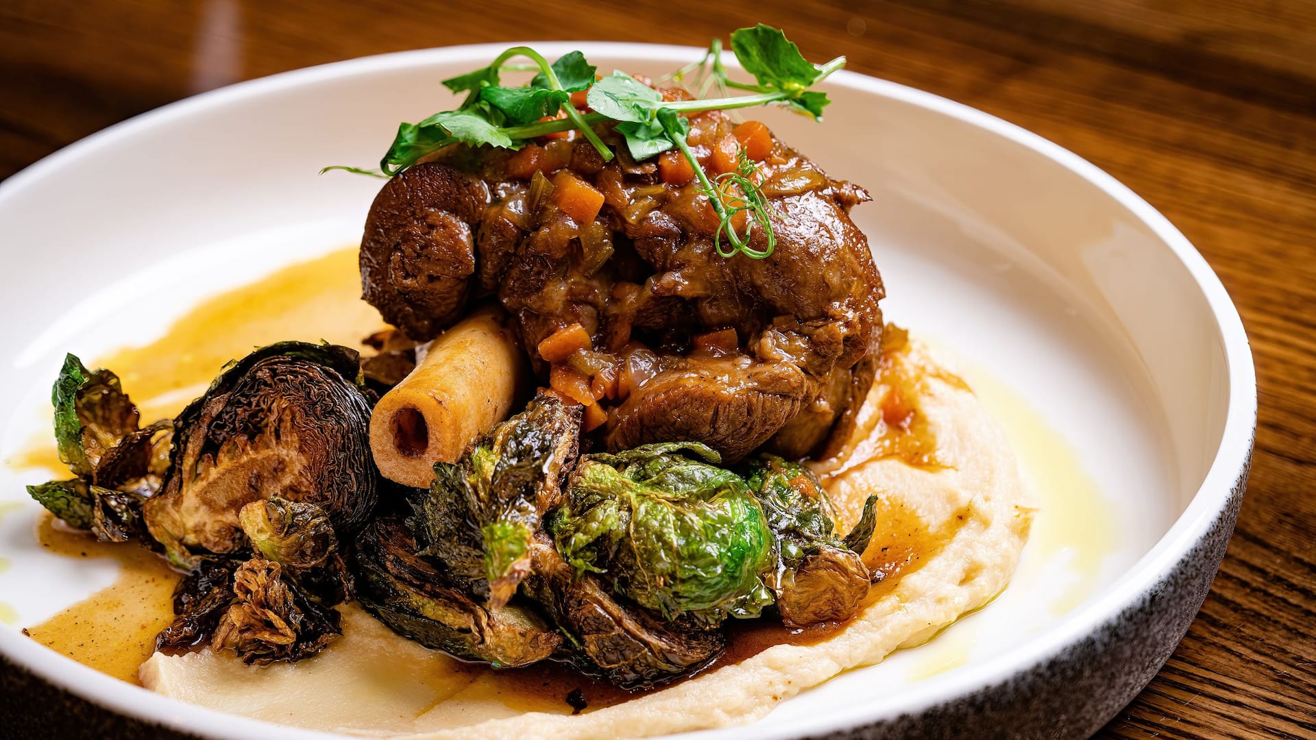 Grand Hyatt Washington Cure Bar Bistro Lamb Shank