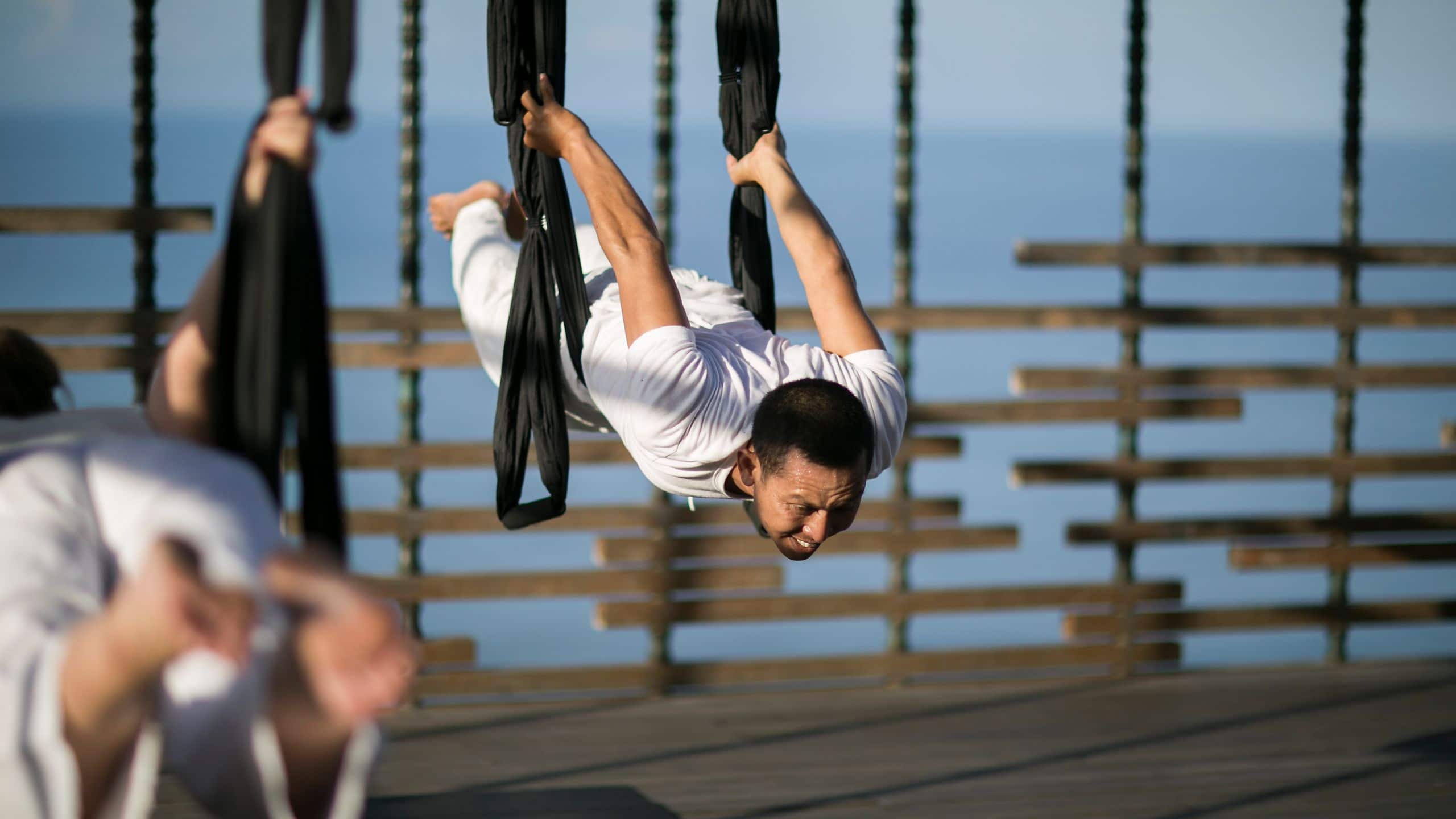 Alila Villas Uluwatu Alila Villas Uluwatu Aerial Yoga