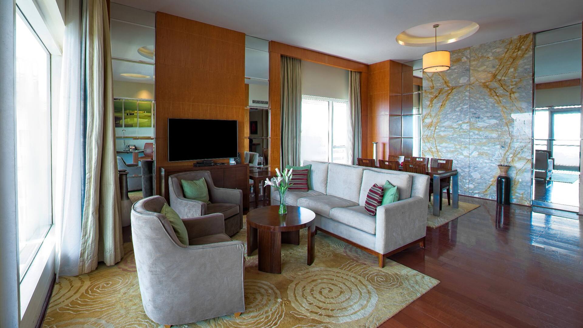 Hyatt Regency Pune & Residences Presidential Suite Living Room Seating
