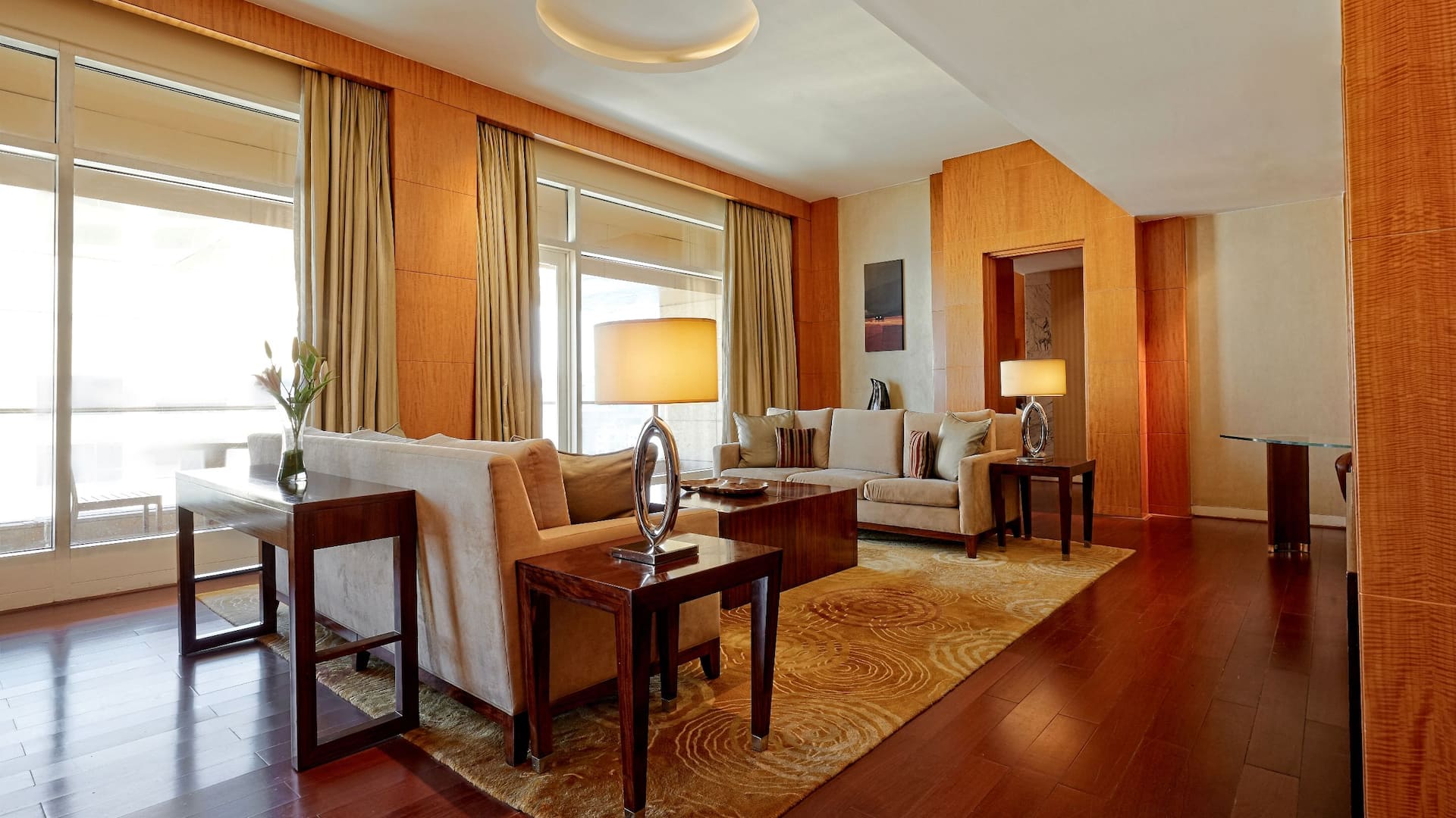 Hyatt Regency Pune & Residences Suite Living Room Couches