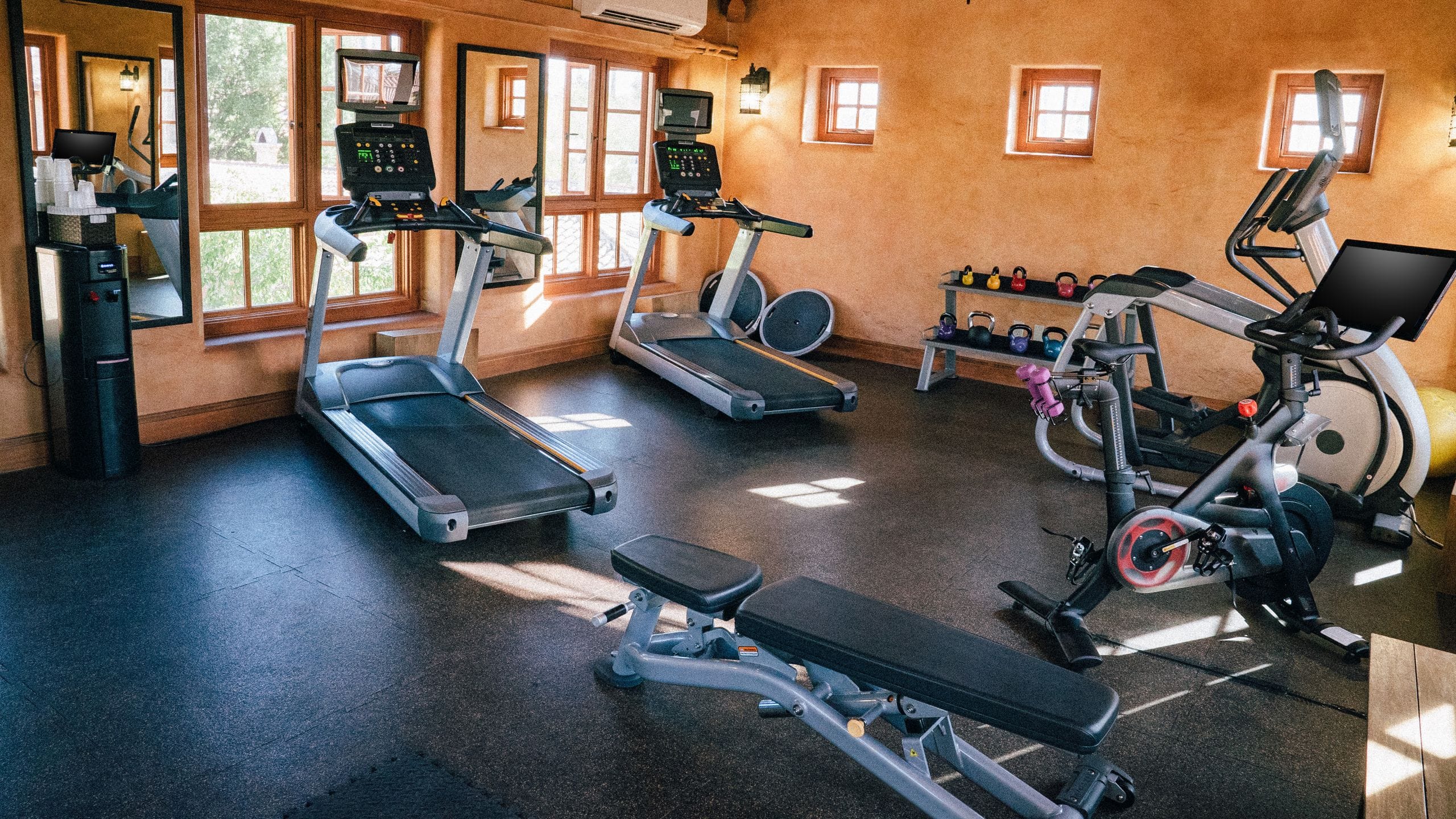 Royal Palms Resort and Spa Upstairs Fitness Center Area