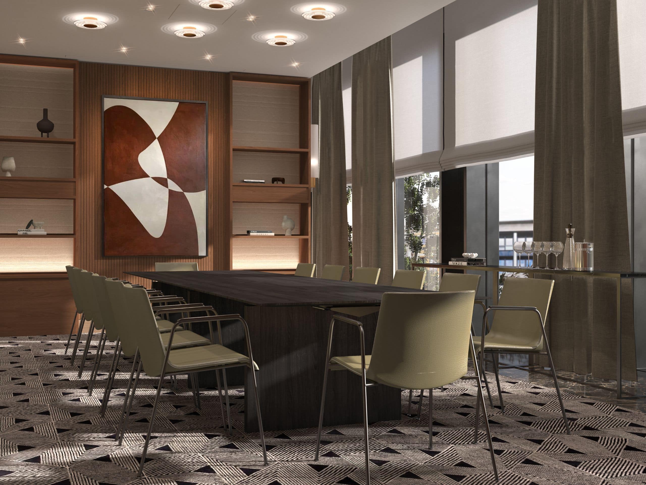 Kennedy 89 Meeting Room Conference Setup