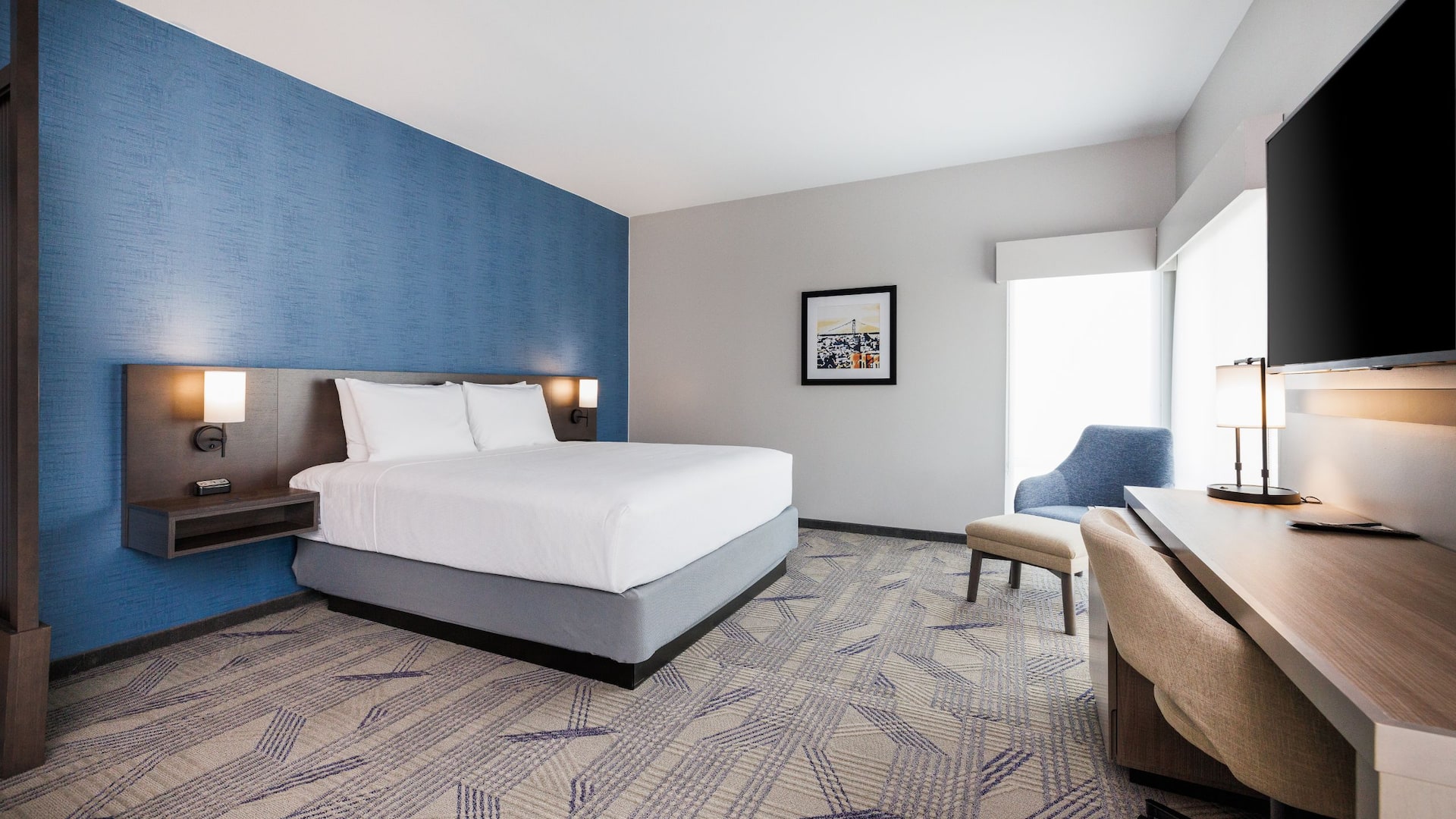 Hyatt Place San Carlos King Bed Suite View