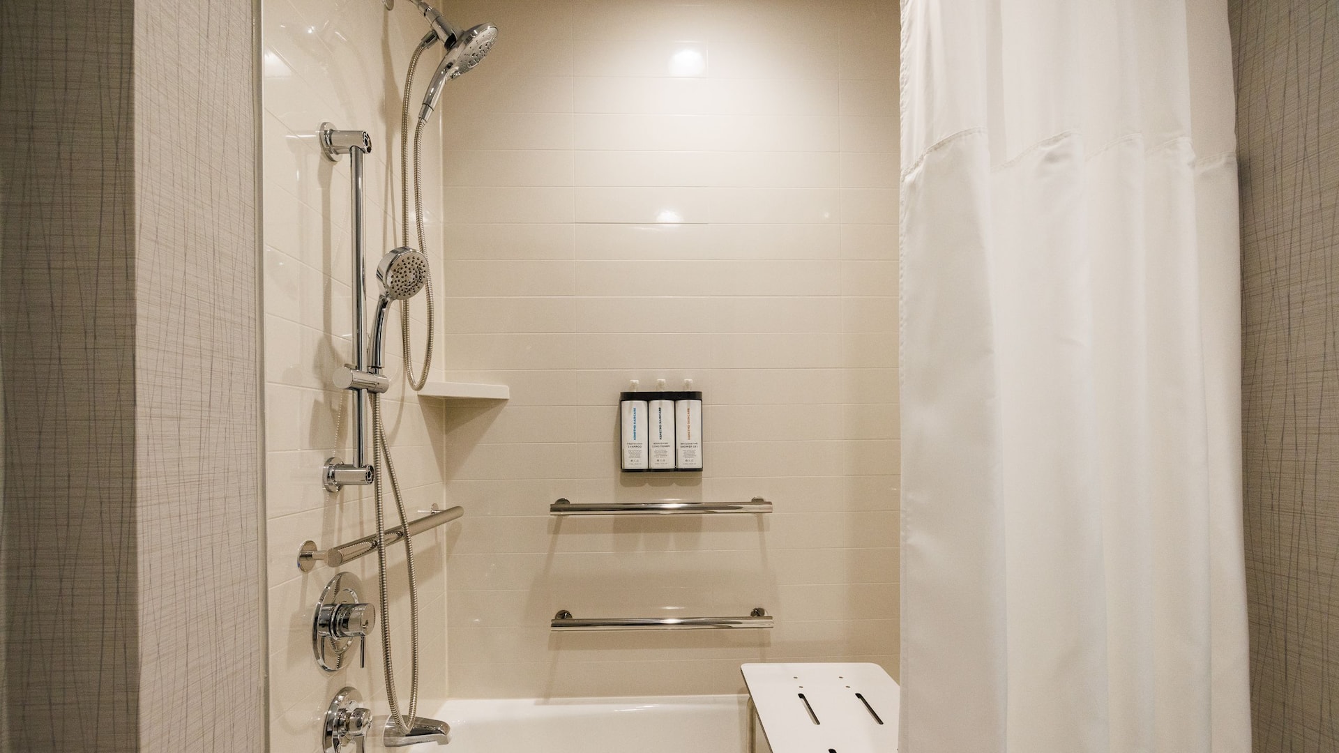 3 of 3 Hyatt Place San Carlos Accessible Bathroom Shower