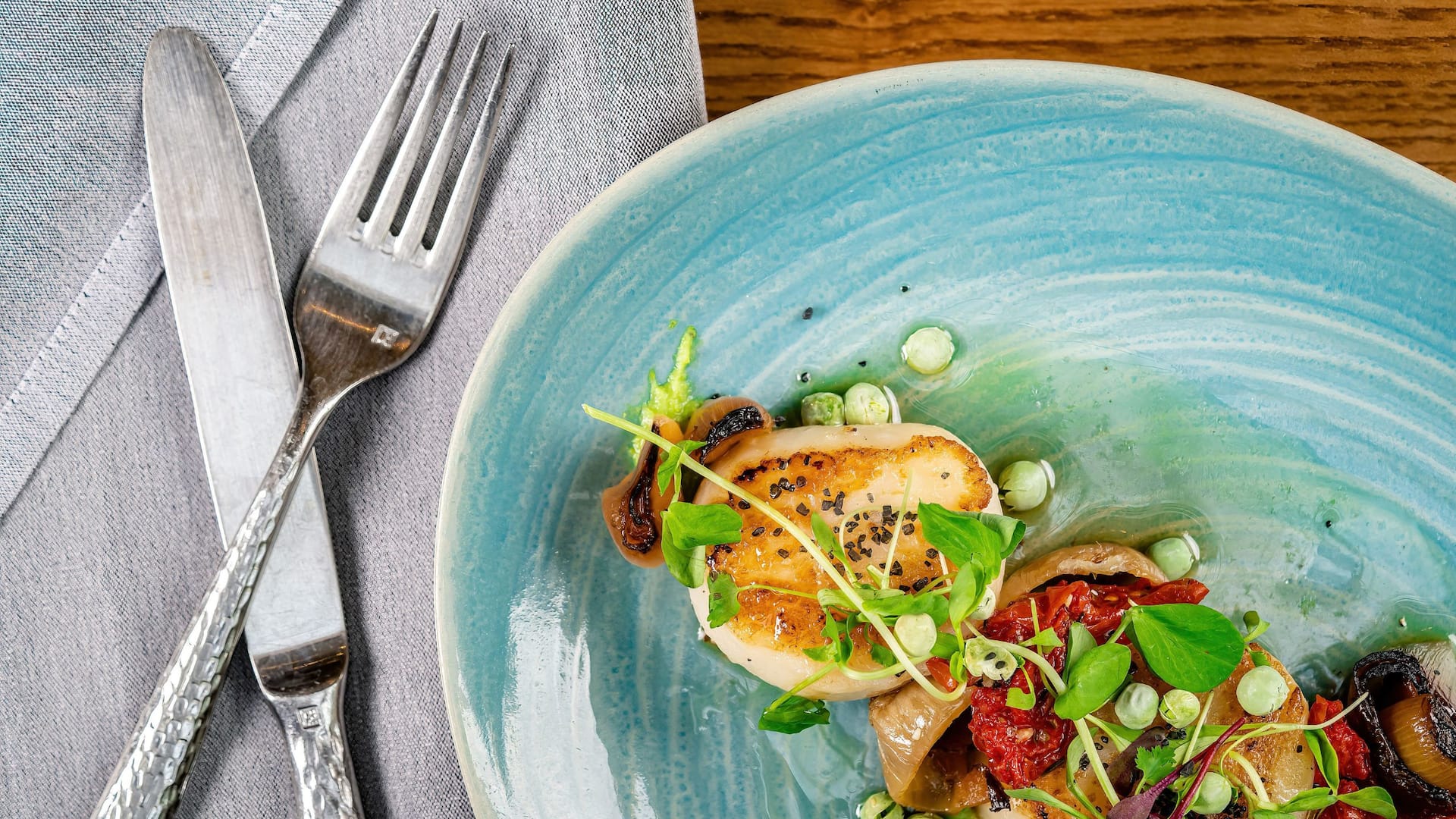 Grand Hyatt Washington Cure Spring Scallops