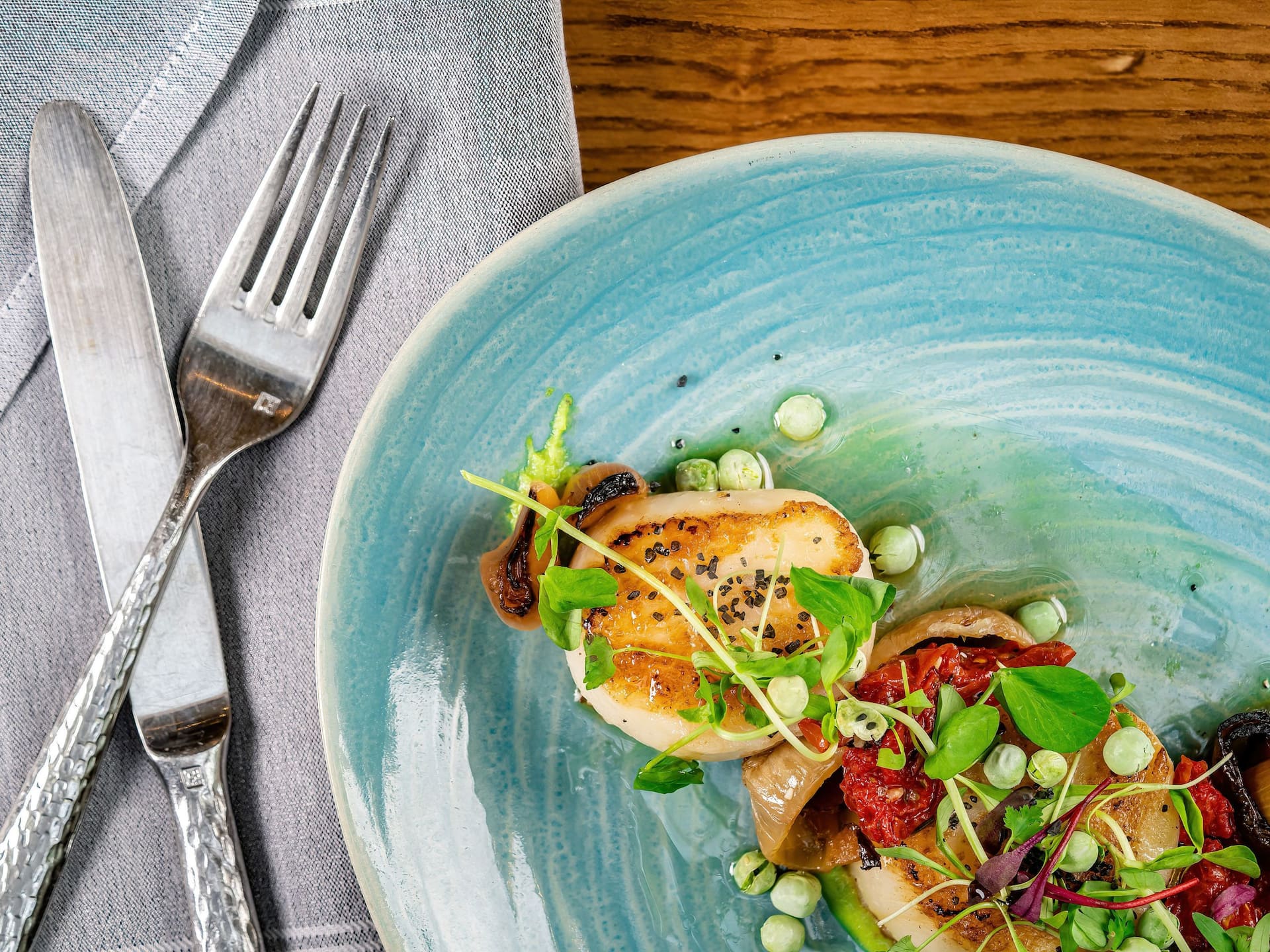 Grand Hyatt Washington Cure Spring Scallops