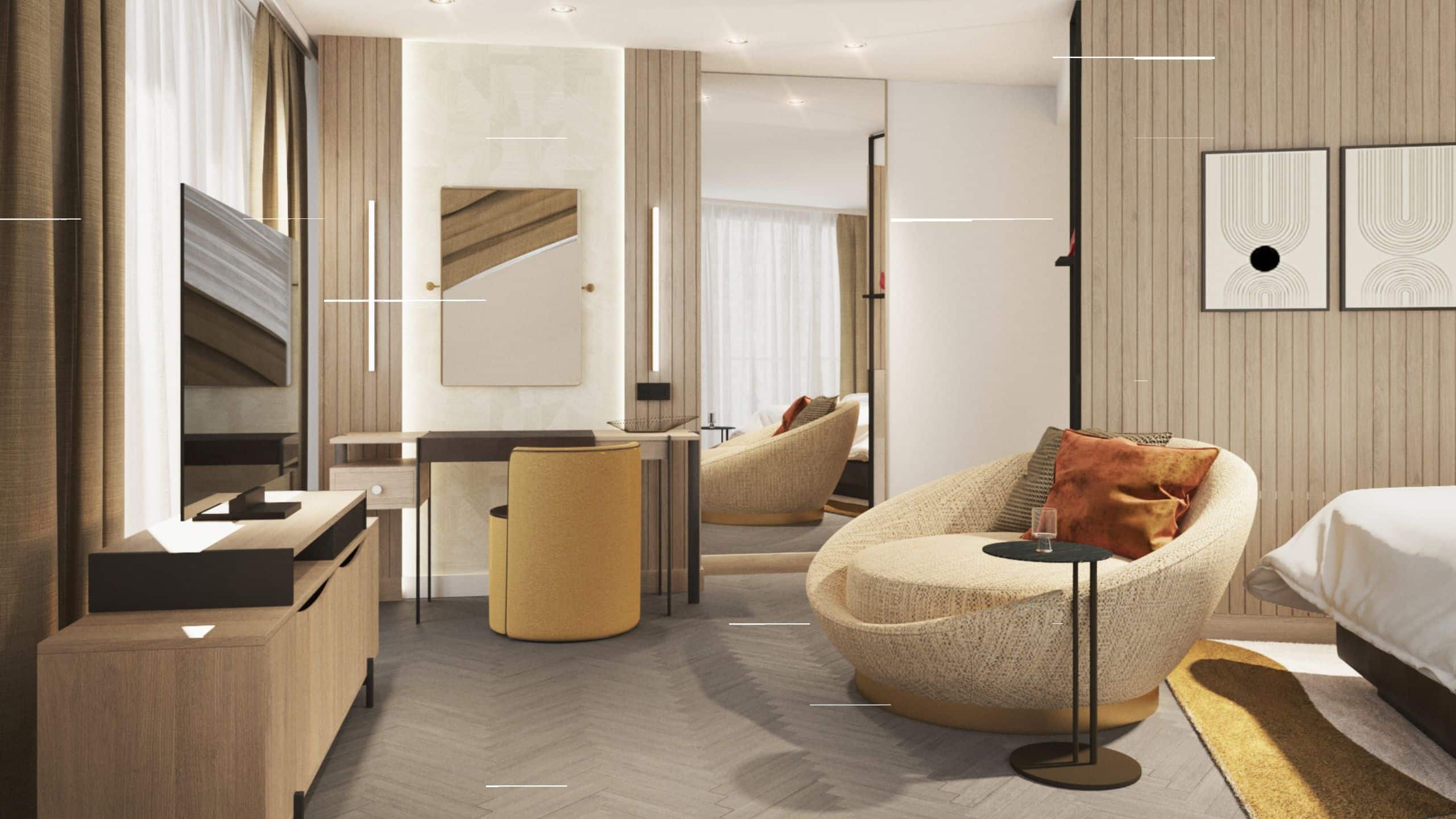 フランクフルトのザクセンハウゼンの5つ星ホテル | ケネディ89