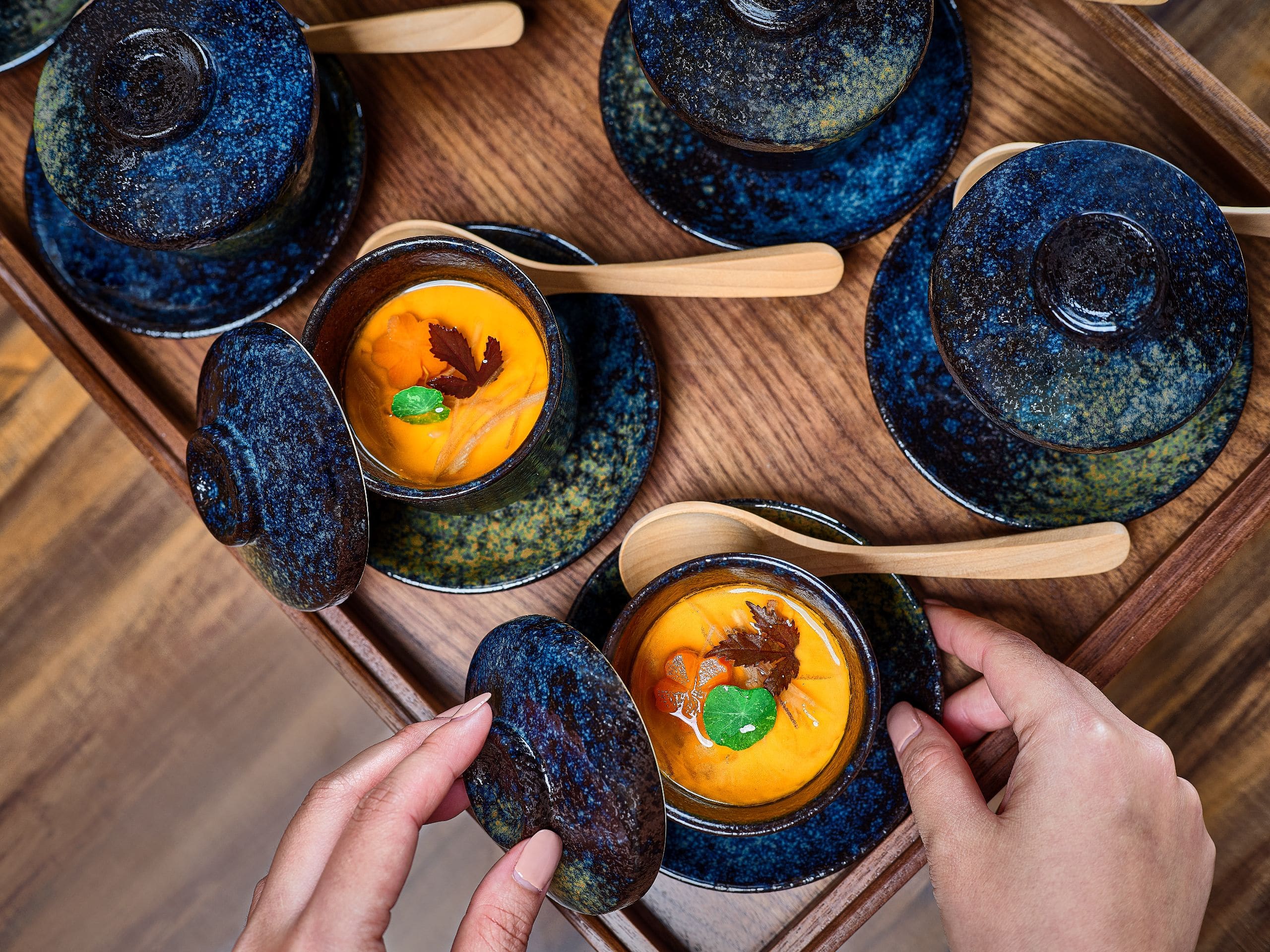 Global Chawanmushi Shiitake Detail