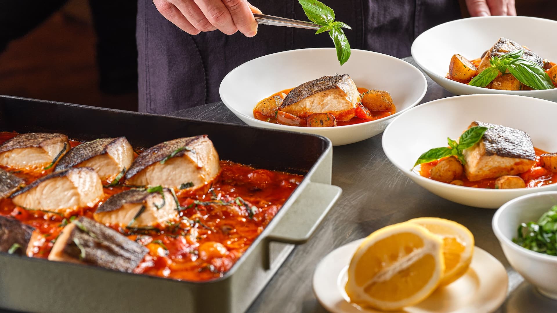 Global Cod Fish Plate Up