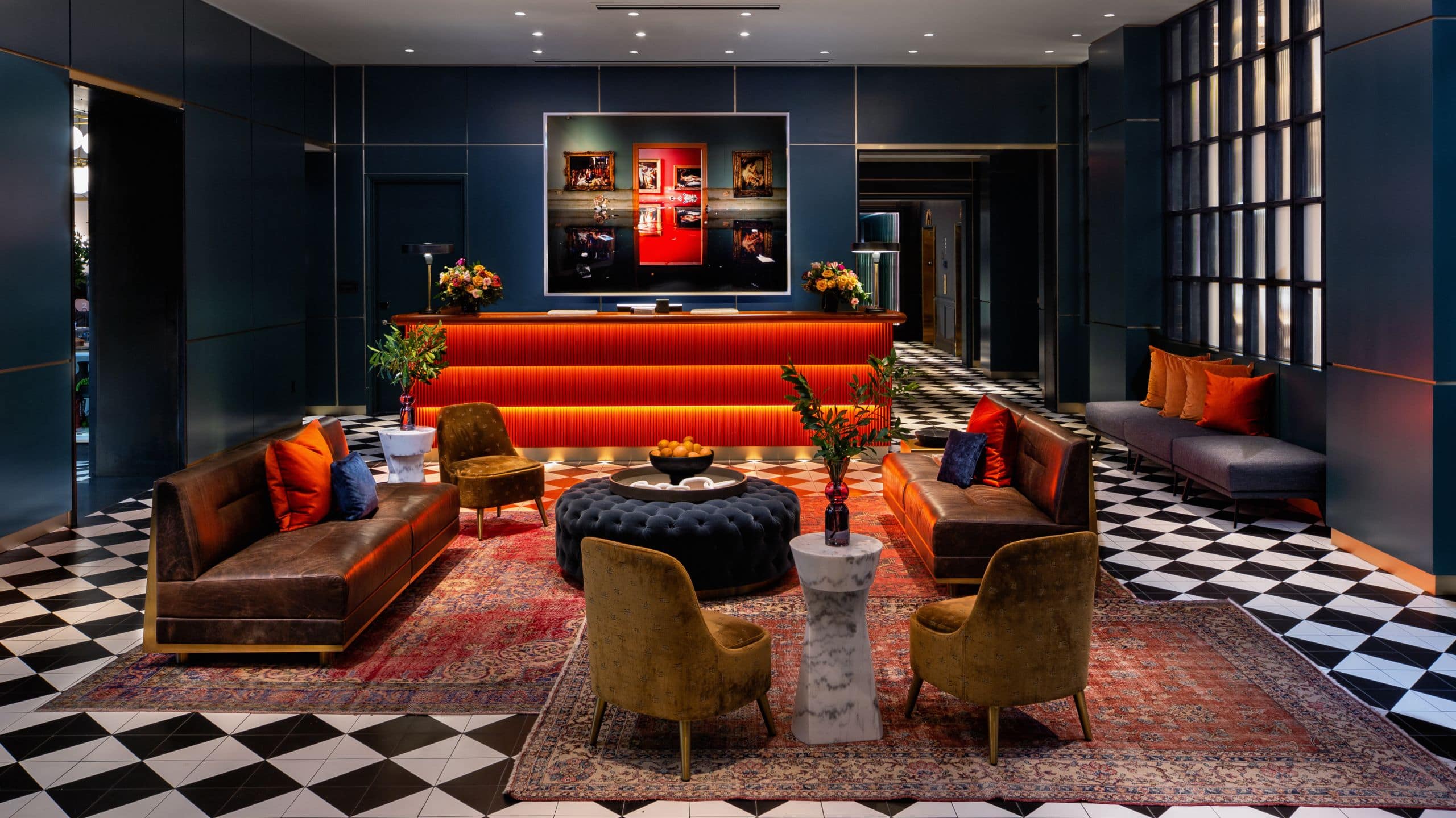 Dream Nashville Lobby Seating Area