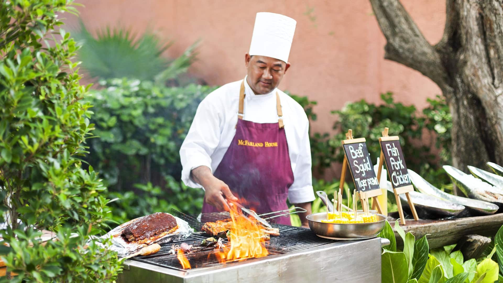 Hyatt Regency Hua Hin McFarland House Chef Outdoor Grill