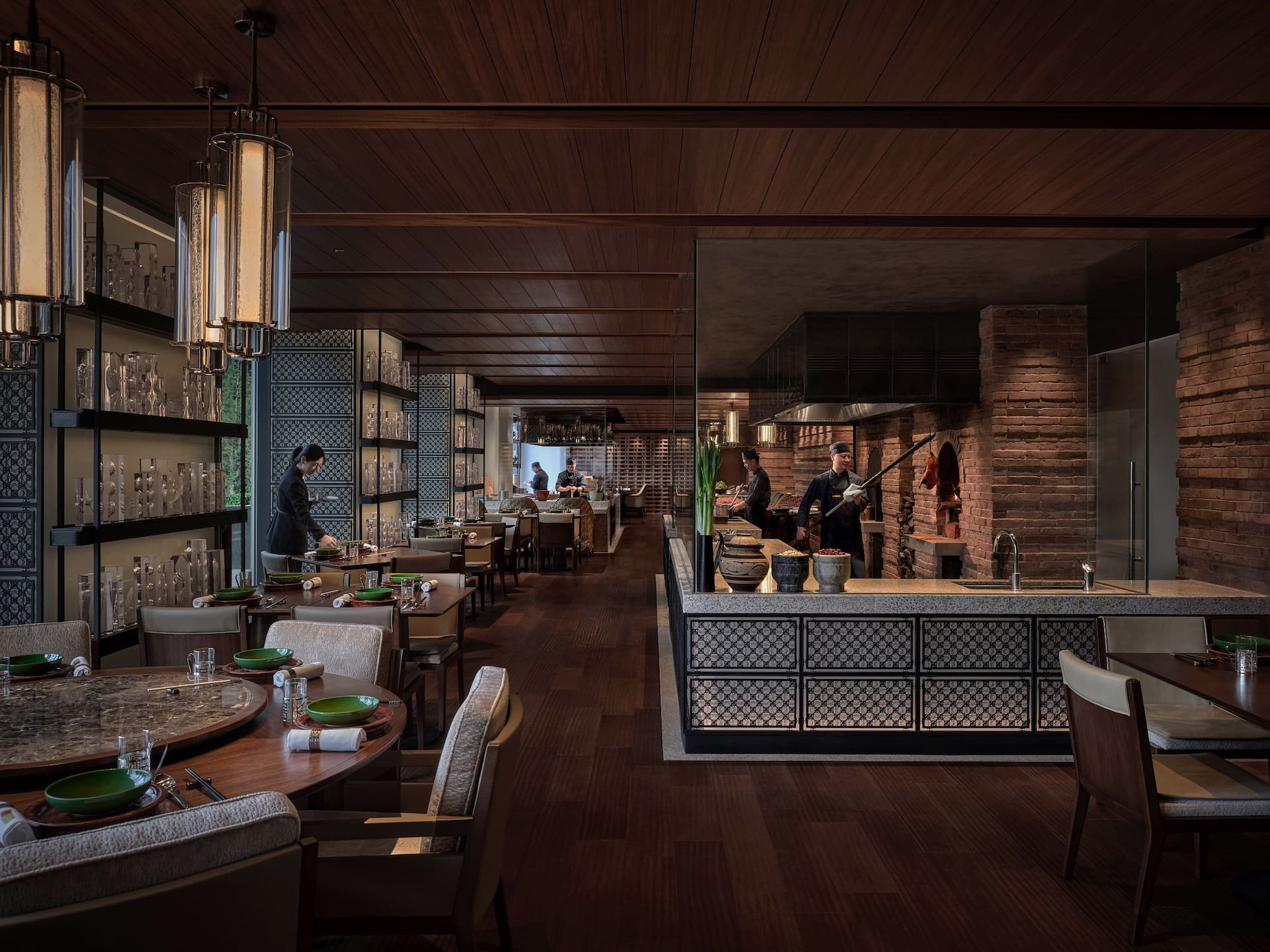 Grand Hyatt Beijing Made In China Restaurant Kitchen