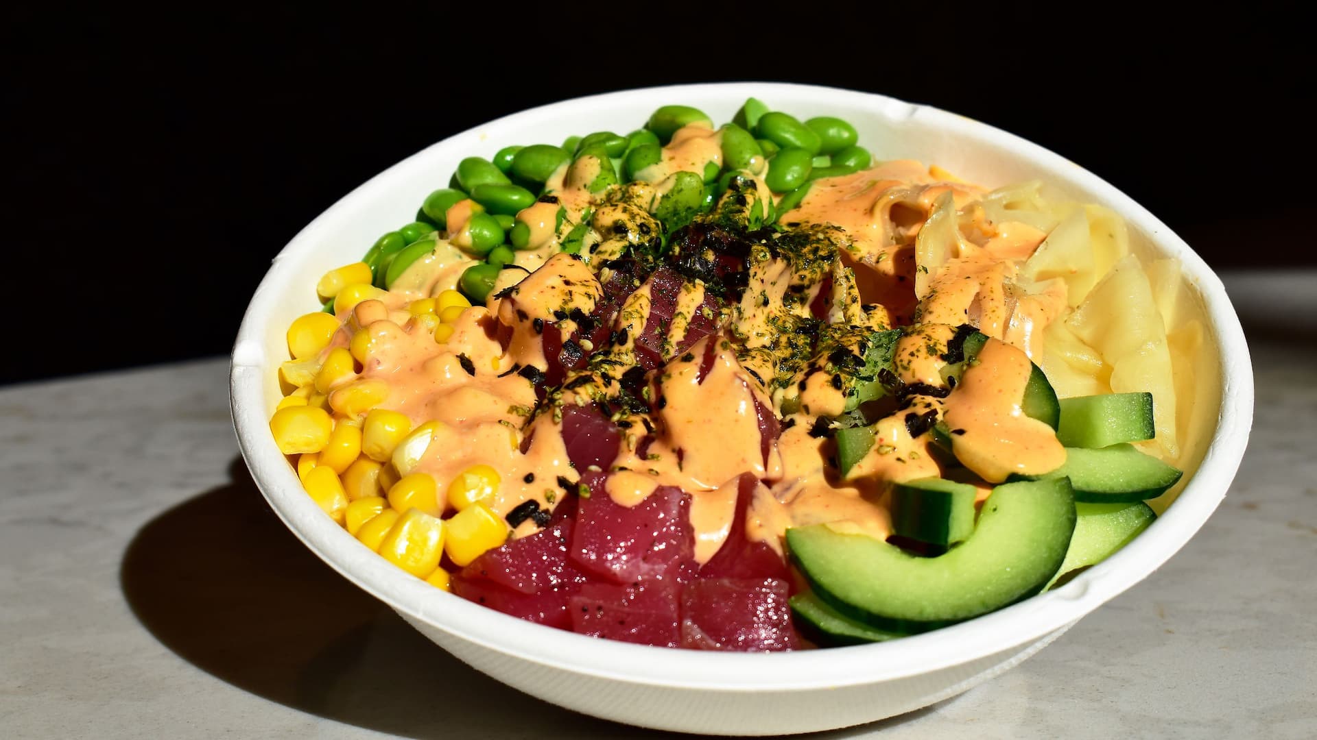 Hyatt Regency Long Beach Poke Bowl