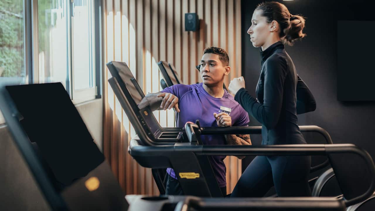Active Serenity Woman Exercising