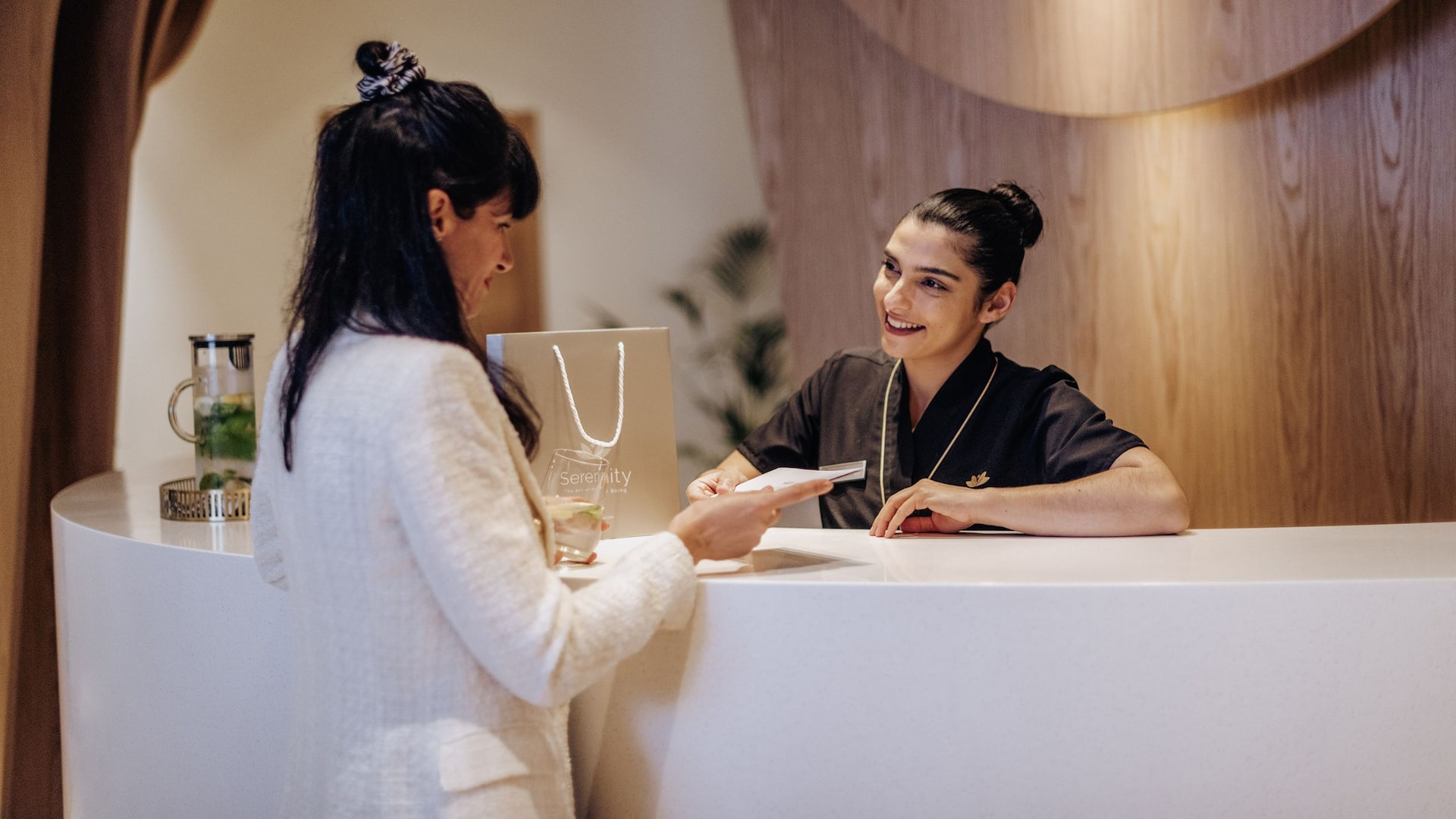 Hyatt Regency Lisbon Serenity Spa Front Desk