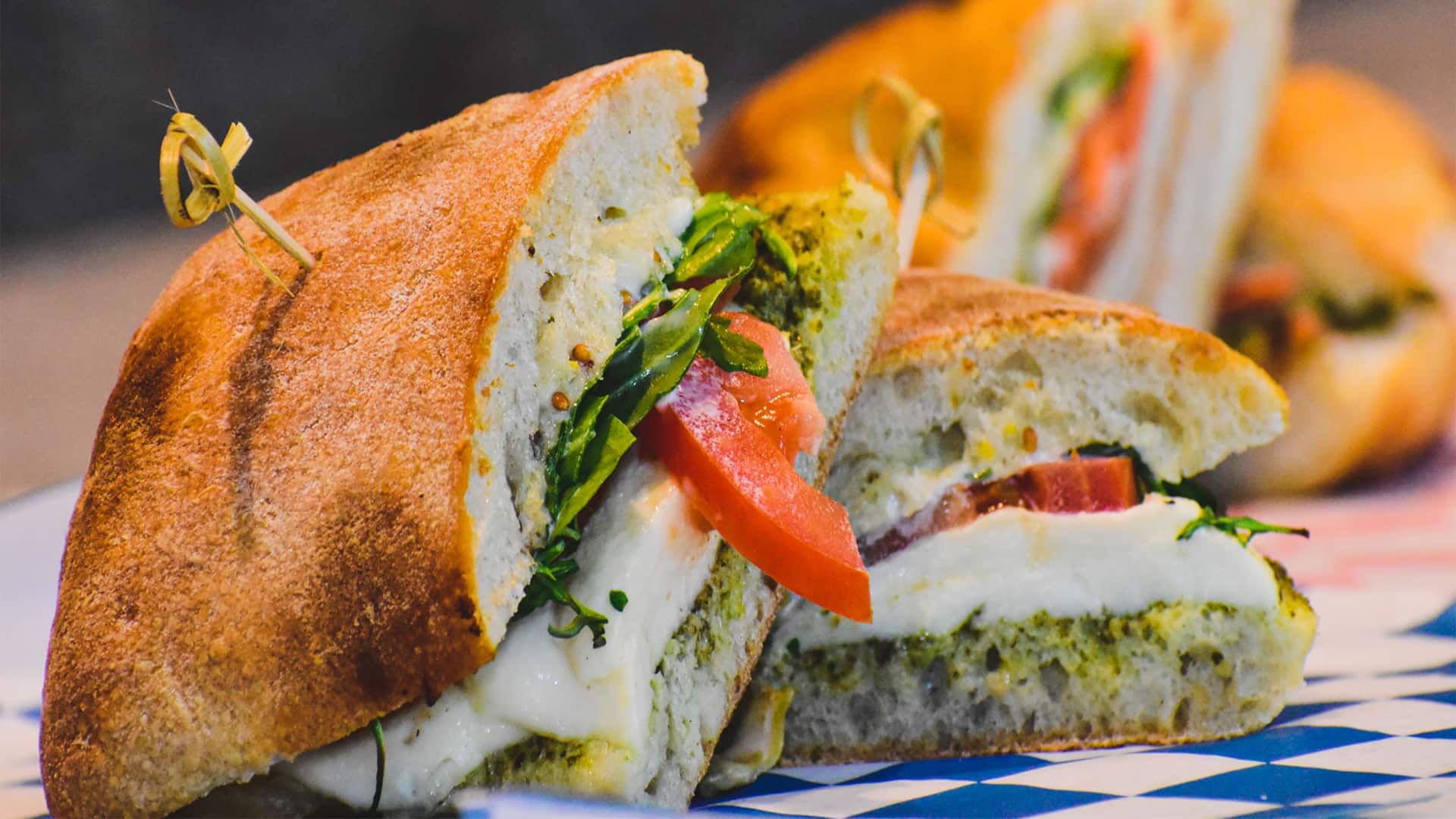 Hyatt Regency Long Beach Chicken Pesto Sandwich