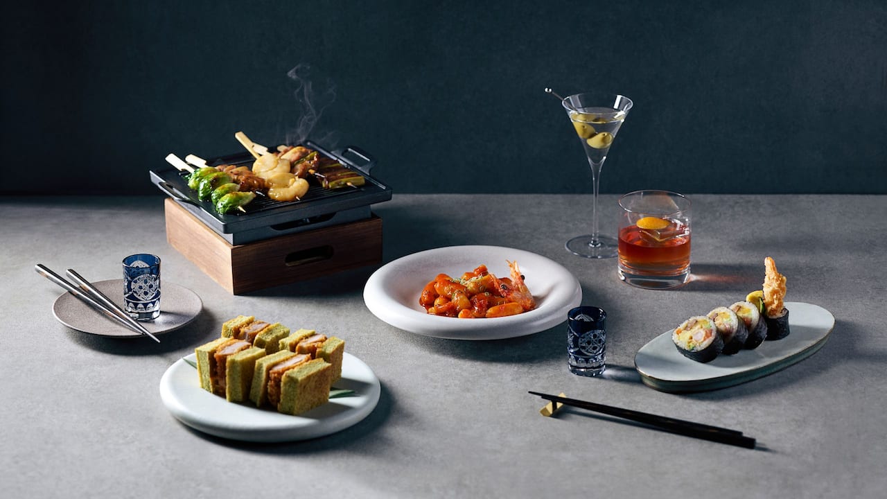 The Timber House Menu Spread