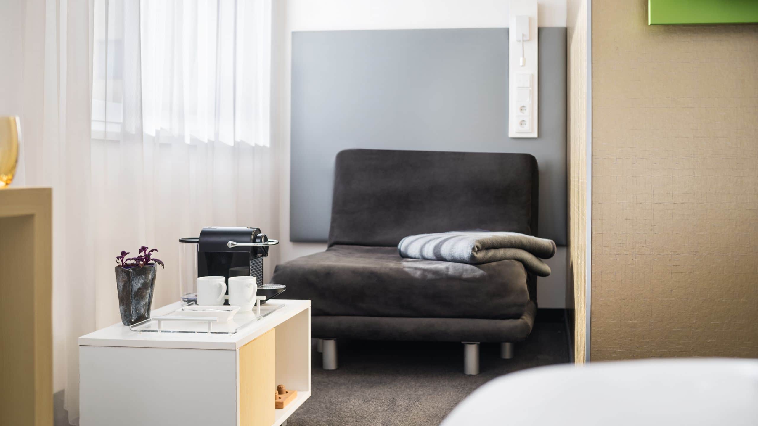 2 of 7 Lindner Hotel & Sports Academy One King Bed Deluxe Coffee Station